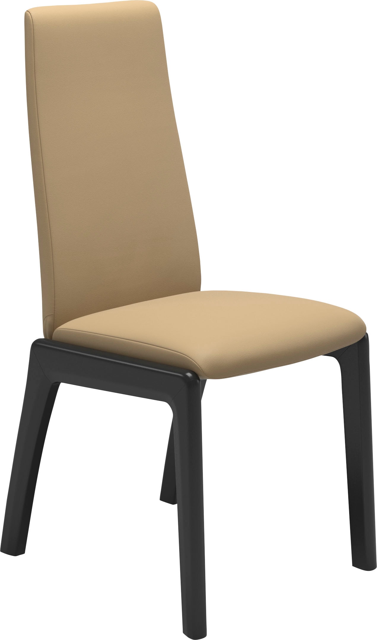 Stressless® Polsterstuhl »Laurel«, Leder PALOMA, High Back, Größe M, mit abgerundeten Beinen in Schwarz