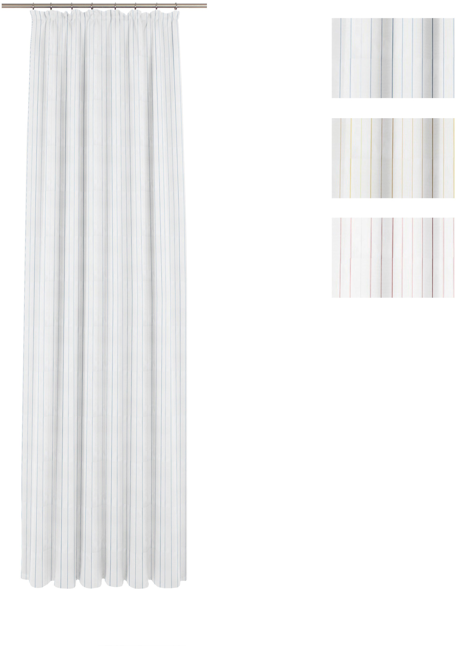 Wirth Gardine »7227«, (1 St.), Store - Faltenband 1:3