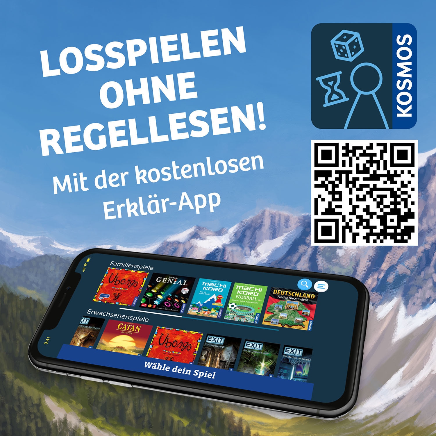 Kosmos Spiel »Cascadia«