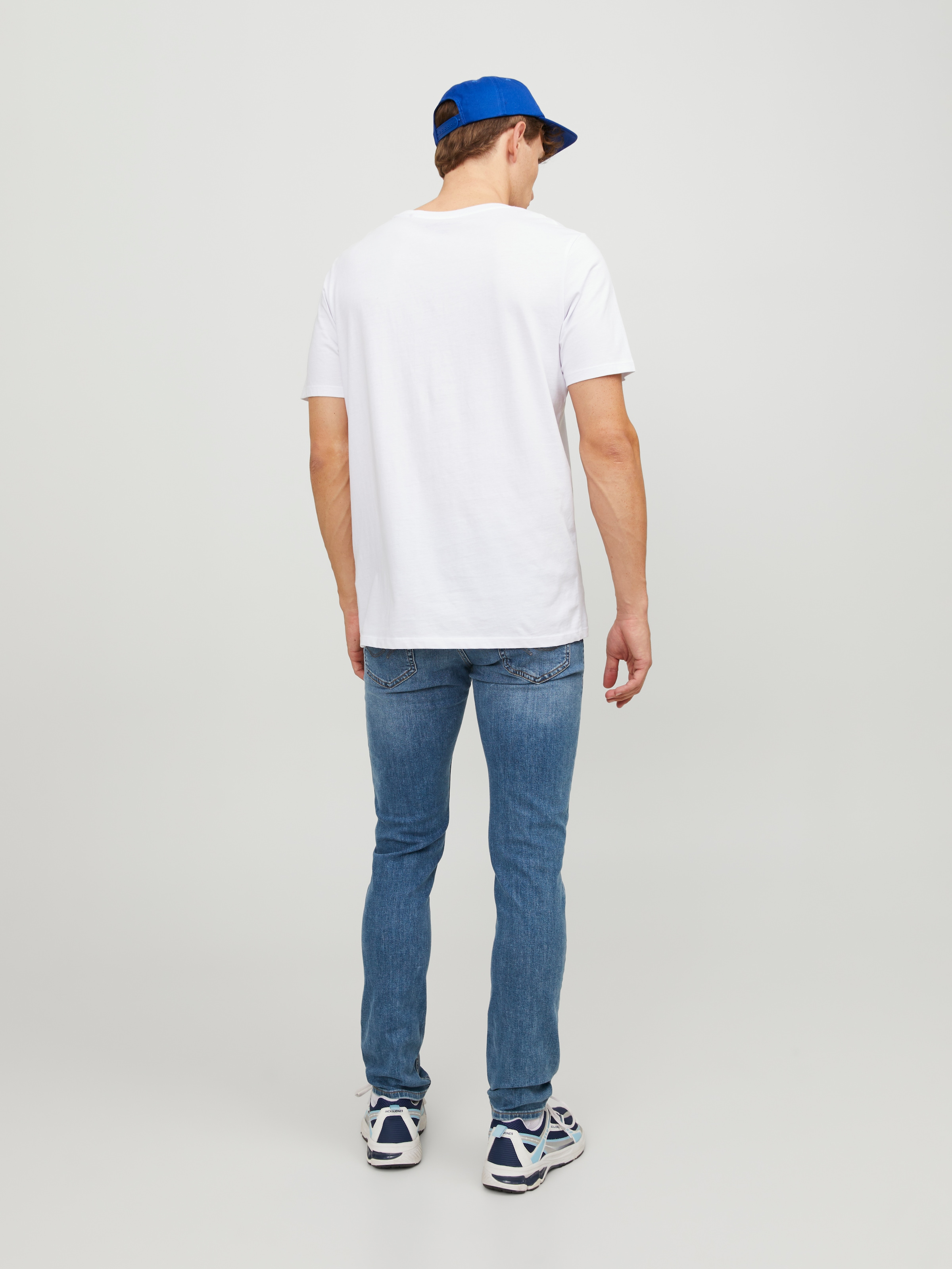 Jack & Jones Slim-fit-Jeans »JJIGLENN  Slim-Fit mit Stretch und praktischer 5-Pocket-Form« Baumwollmischung, slim fit