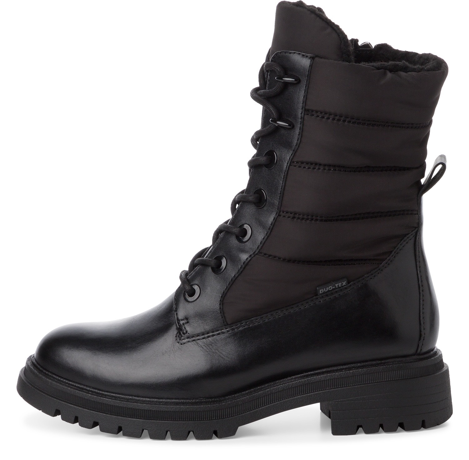 Tamaris Winterboots, Blockabstz, Winterstiefelette, Outdoorschuh im Materialmix