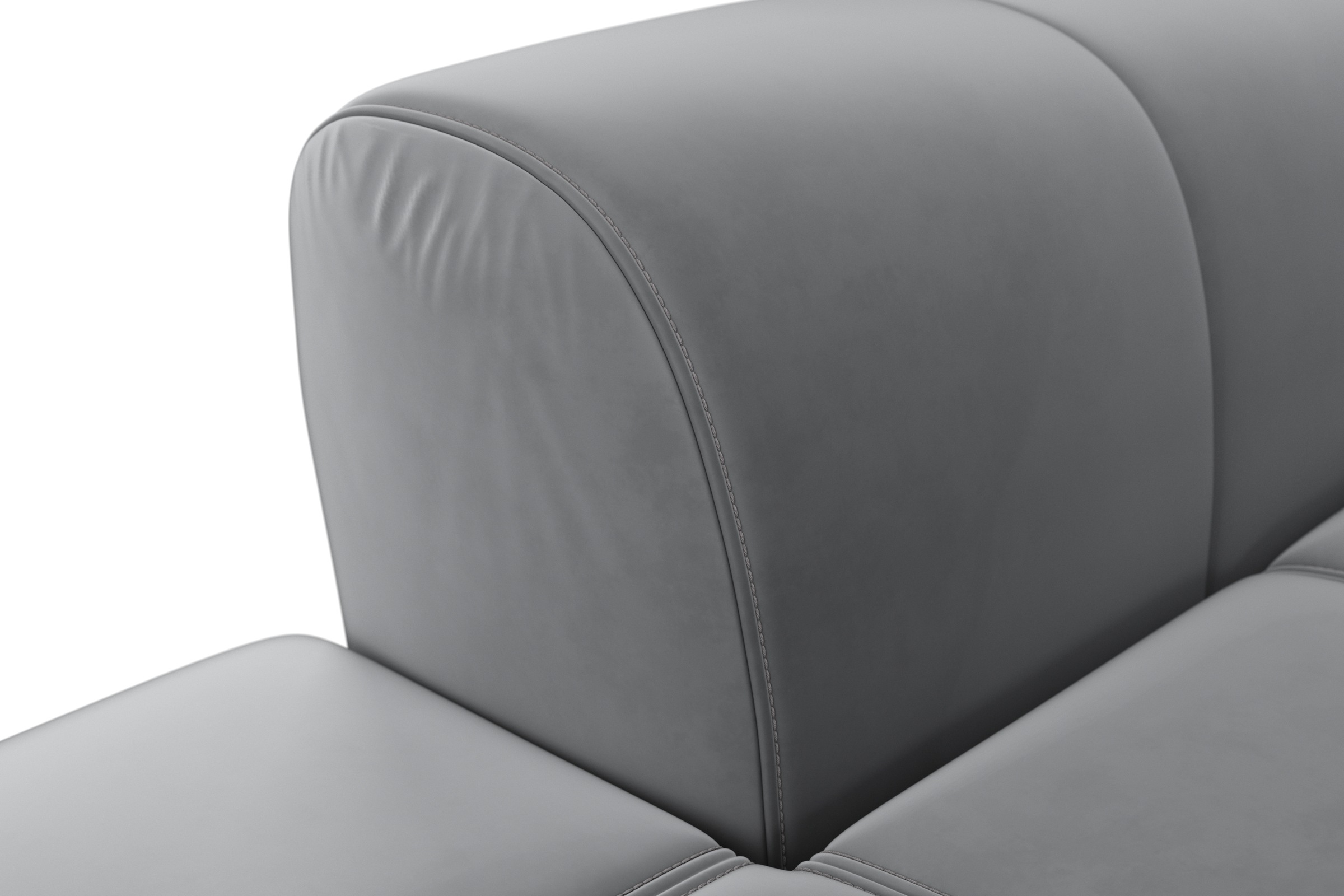 sit&more Ecksofa »Bendigo L-Form« inklusive Sitztiefenverstellung, Bodenfreiheit 15 cm, in 2 Fußfarben