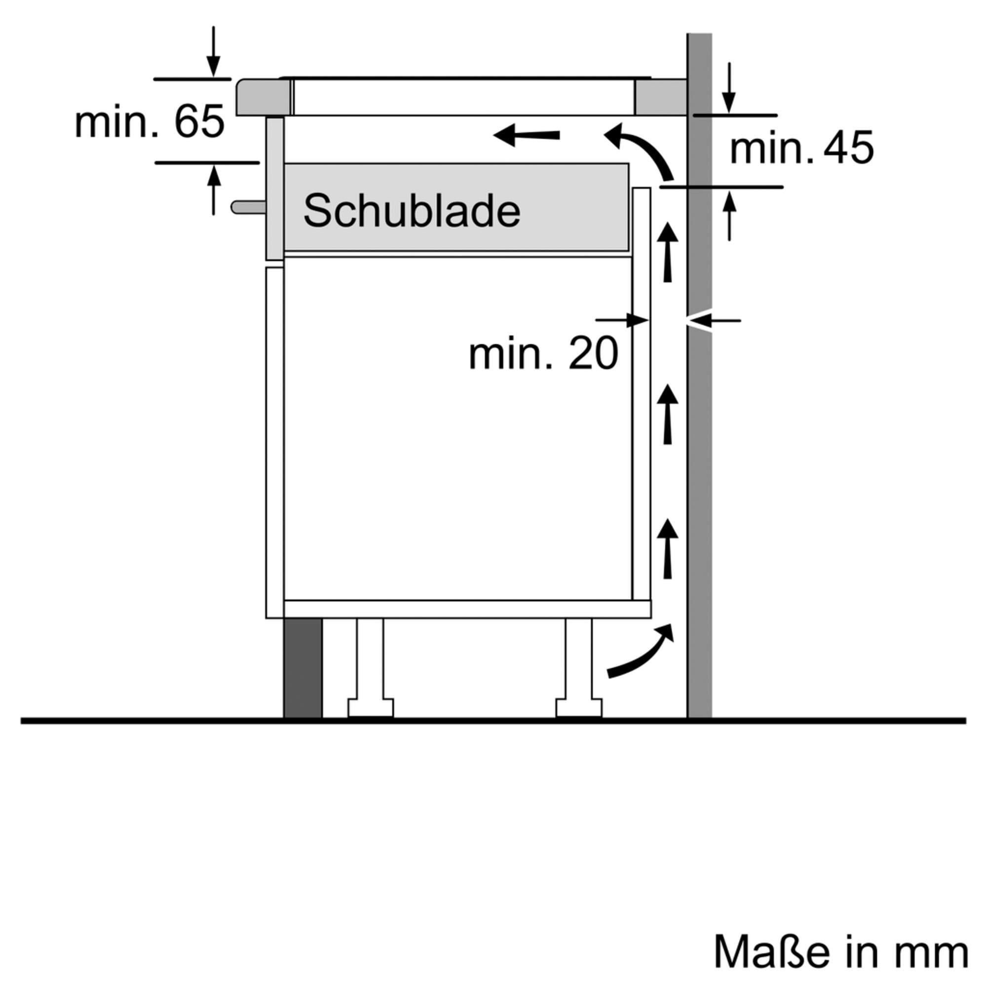 BOSCH Flex-Induktions-Kochfeld von SCHOTT CERAN®, PXY875KW1E, mit PerfectFry-Bratsensor