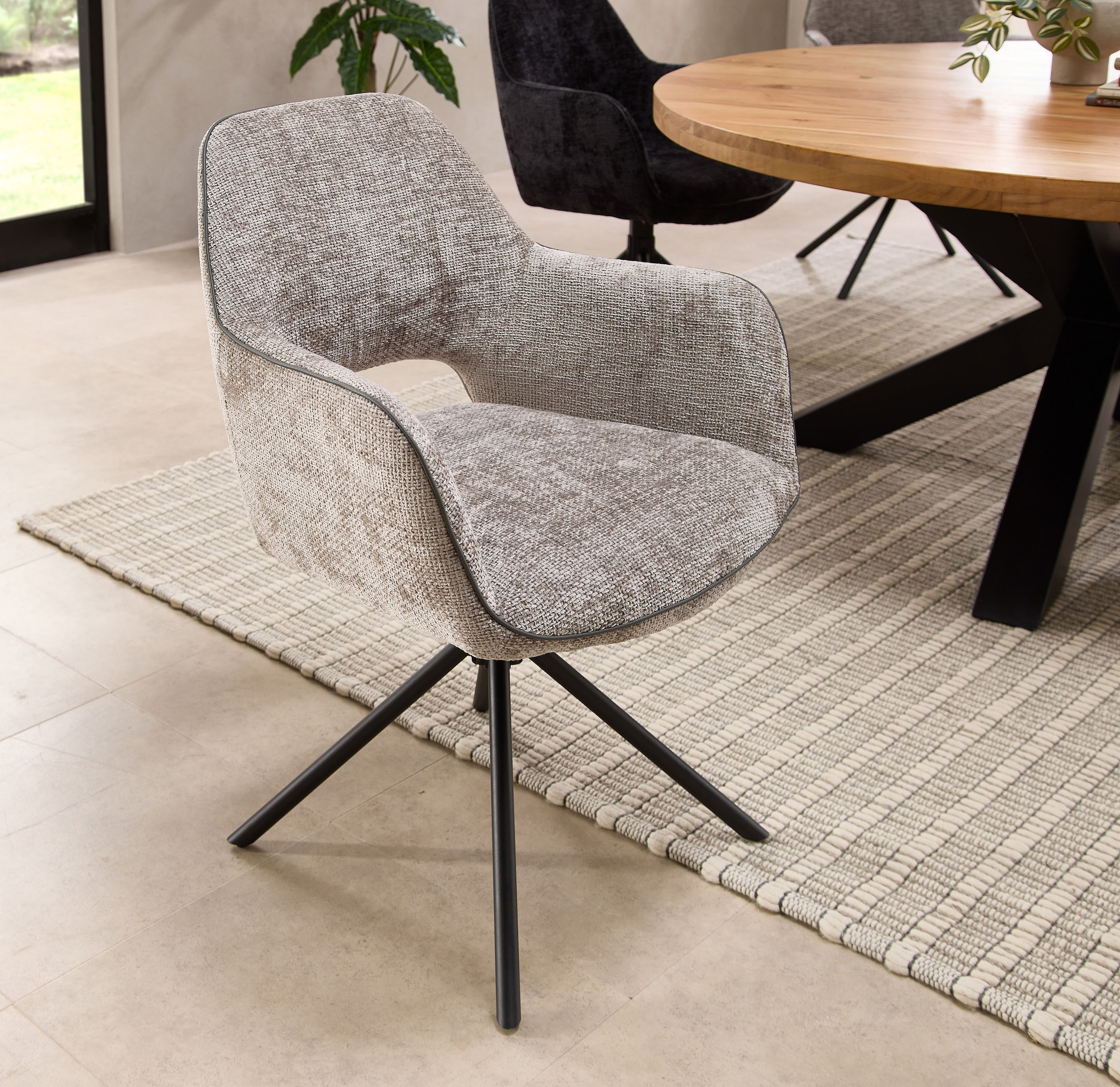 Stolkom Armlehnstuhl »Adriana« (Packung) 1 Stk.180 grad drehbar mit Auto-Return