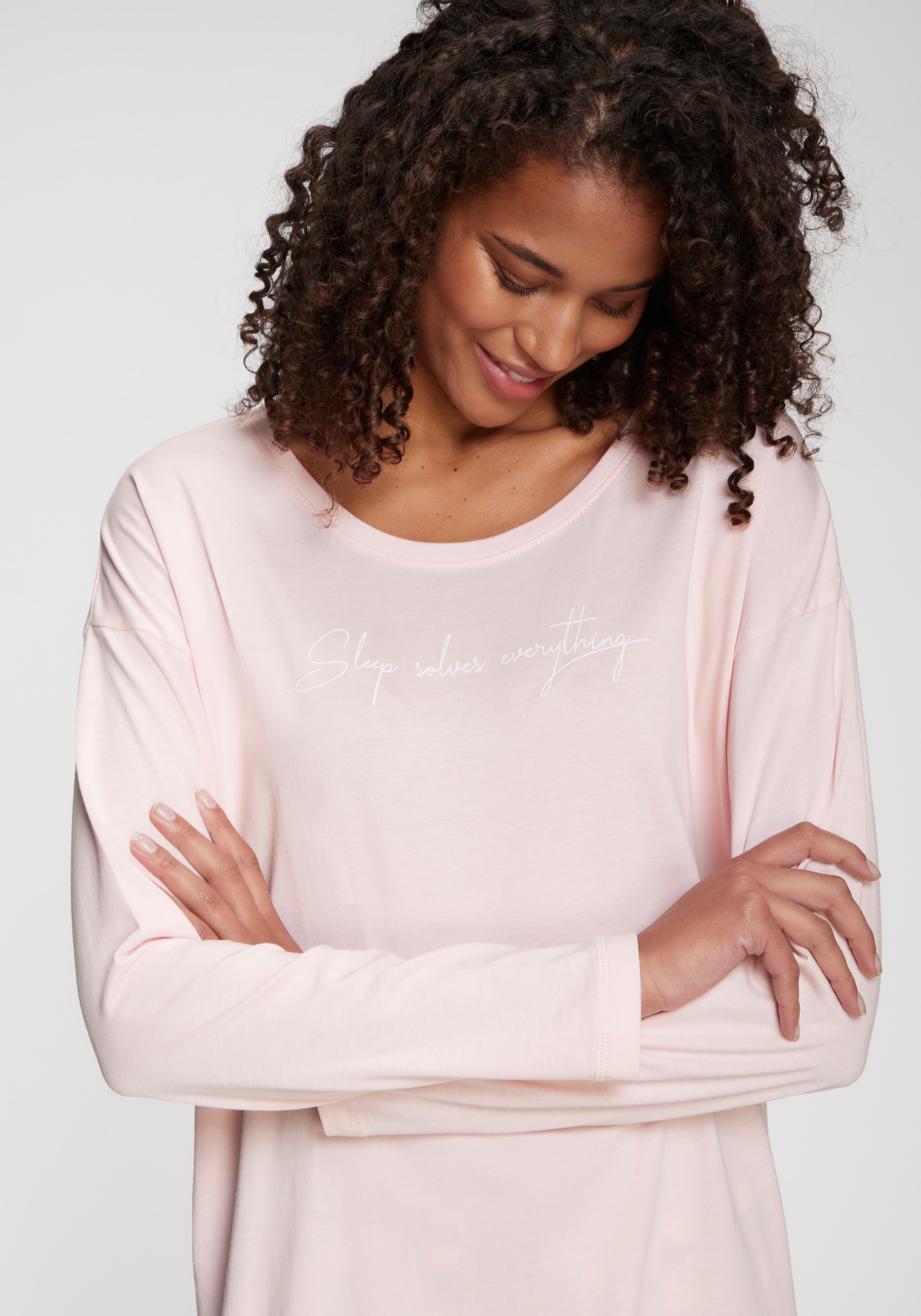 Vivance Dreams Longsleeve, mit kleinem Frontprint