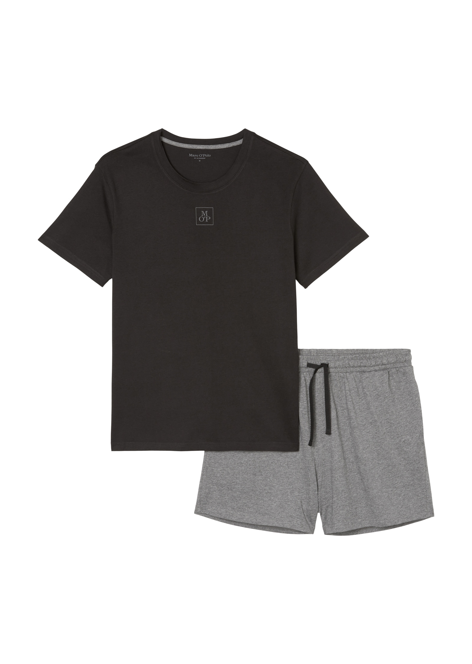 Marc O'Polo Shorty »Mix N Match Cotton«, (2 tlg.), Baumwolle, Jersey-Qualität, bequem, Kurzarm
