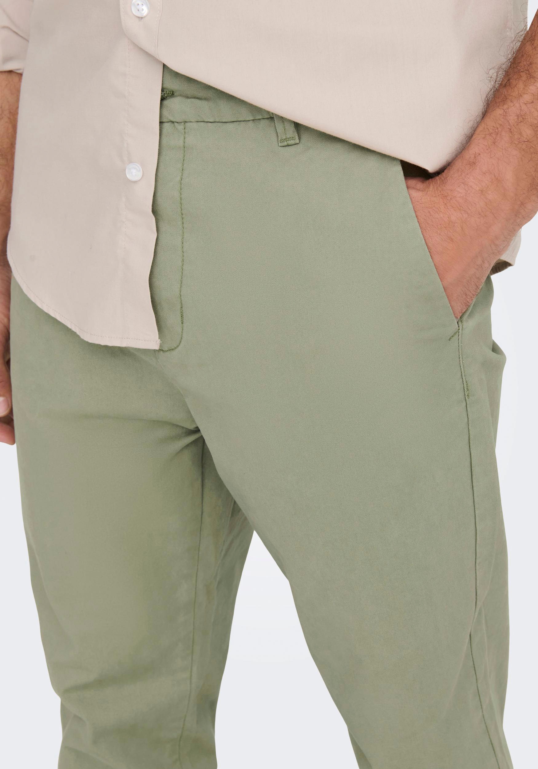ONLY & SONS Chinohose »OS ONSKENT CROPPED CHINO«