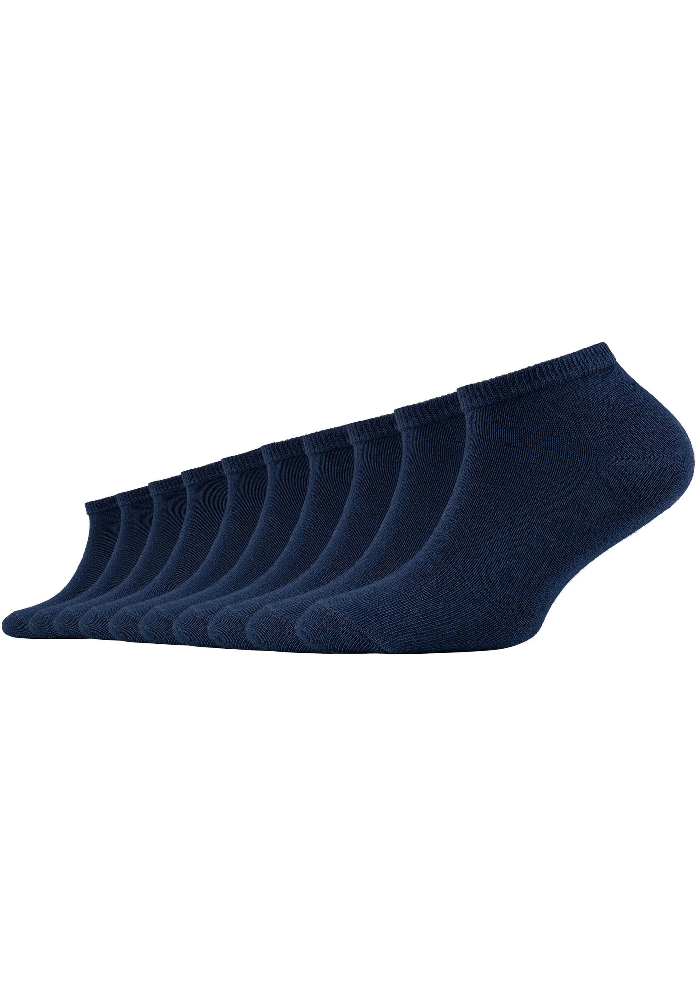 s.Oliver Sneakersocken »essentials«, (10 Paar), weiche Zehennähte, druckfreies Minibündchen