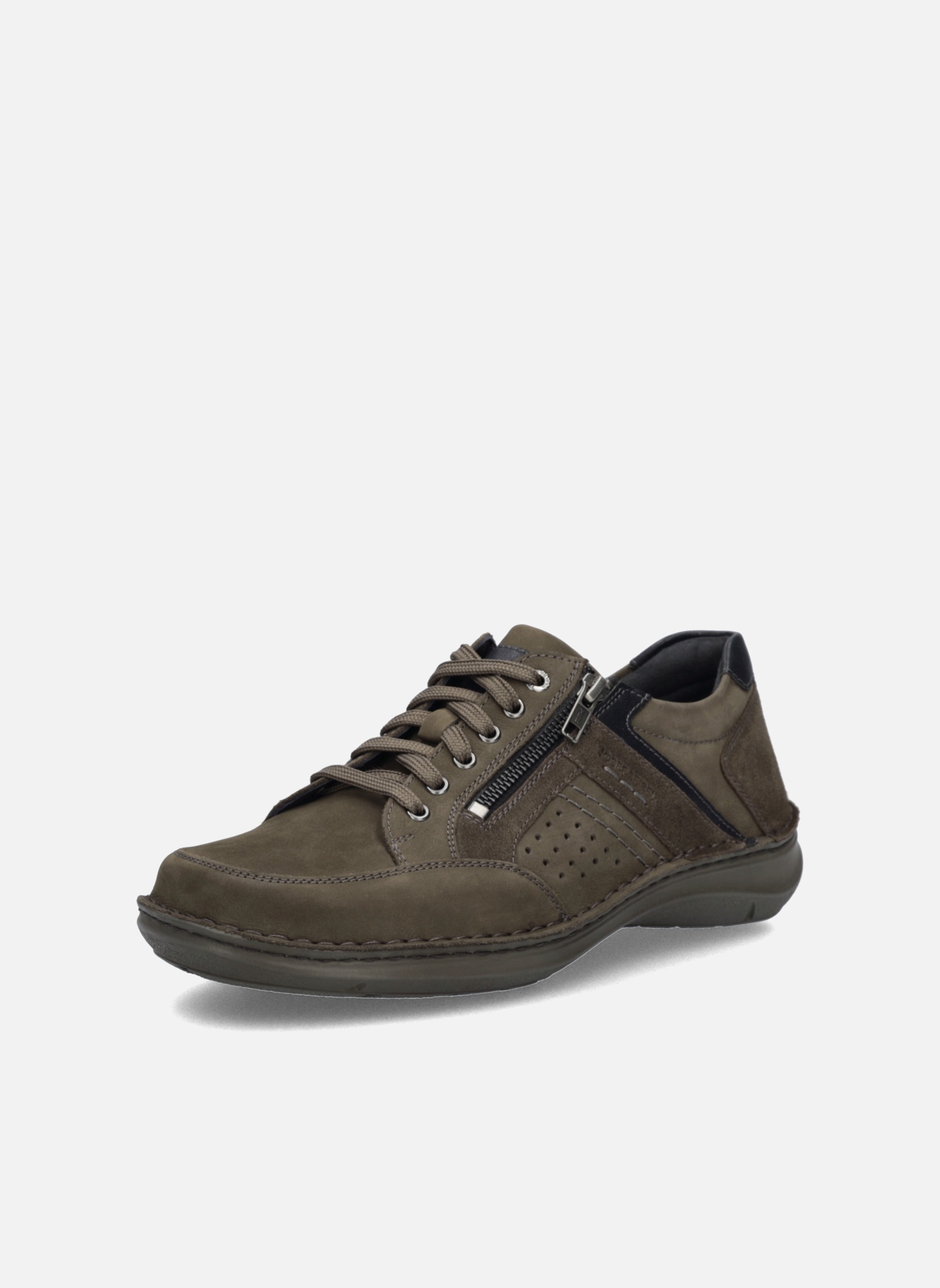 Josef Seibel Schnürschuh »New Anvers 87, granit-kombi«