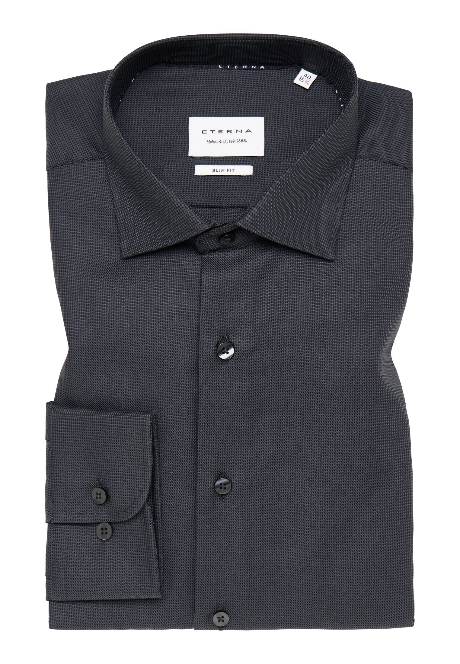 Eterna Langarmhemd »SLIM FIT«, NON IRON (bügelfrei)