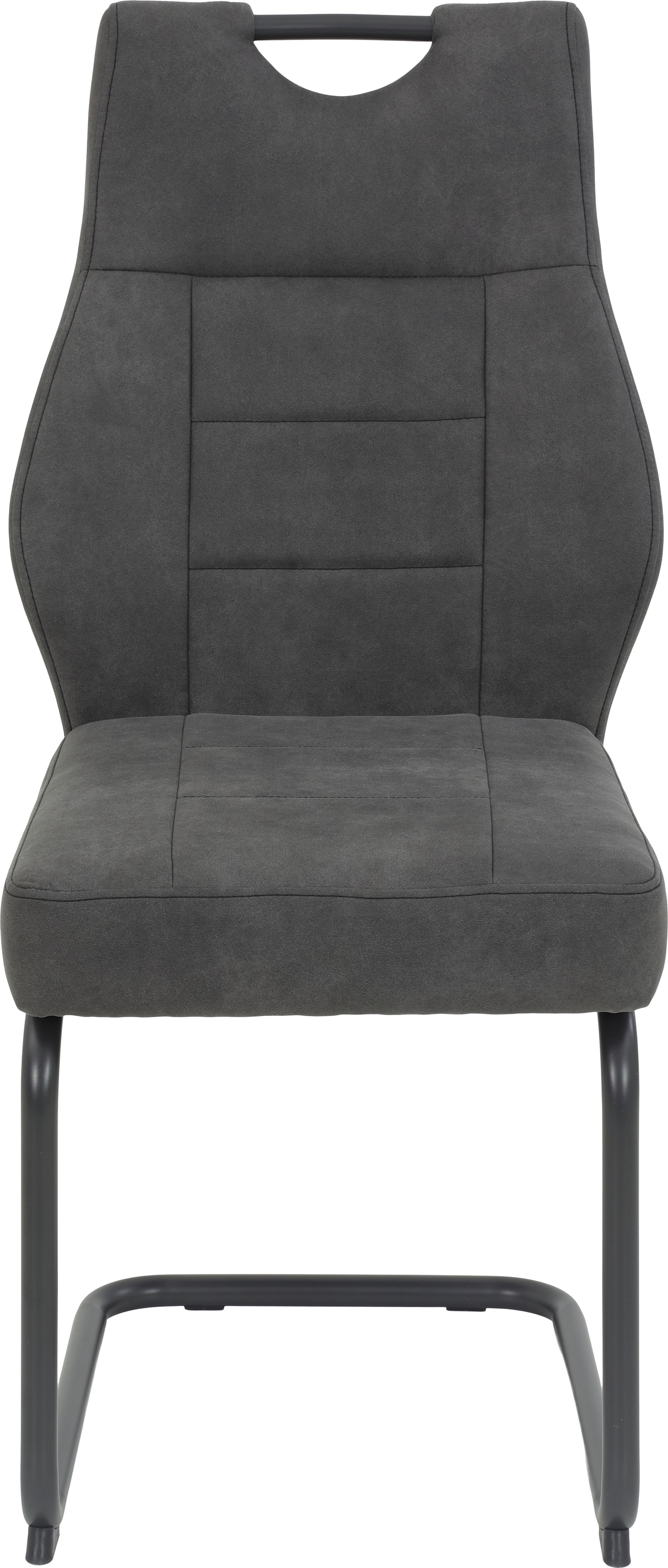 HELA Essgruppe »EMS Tisch 140-180x90 cm ausziehbar, Esstisch inkl. 4 Stühle«, (Set, 5 tlg., 5tlg. Set, Esstisch plus 4 Esszimmerstühle), Ausziehtisch Freischwinger, Stuhl mit Federkern, Bestseller
