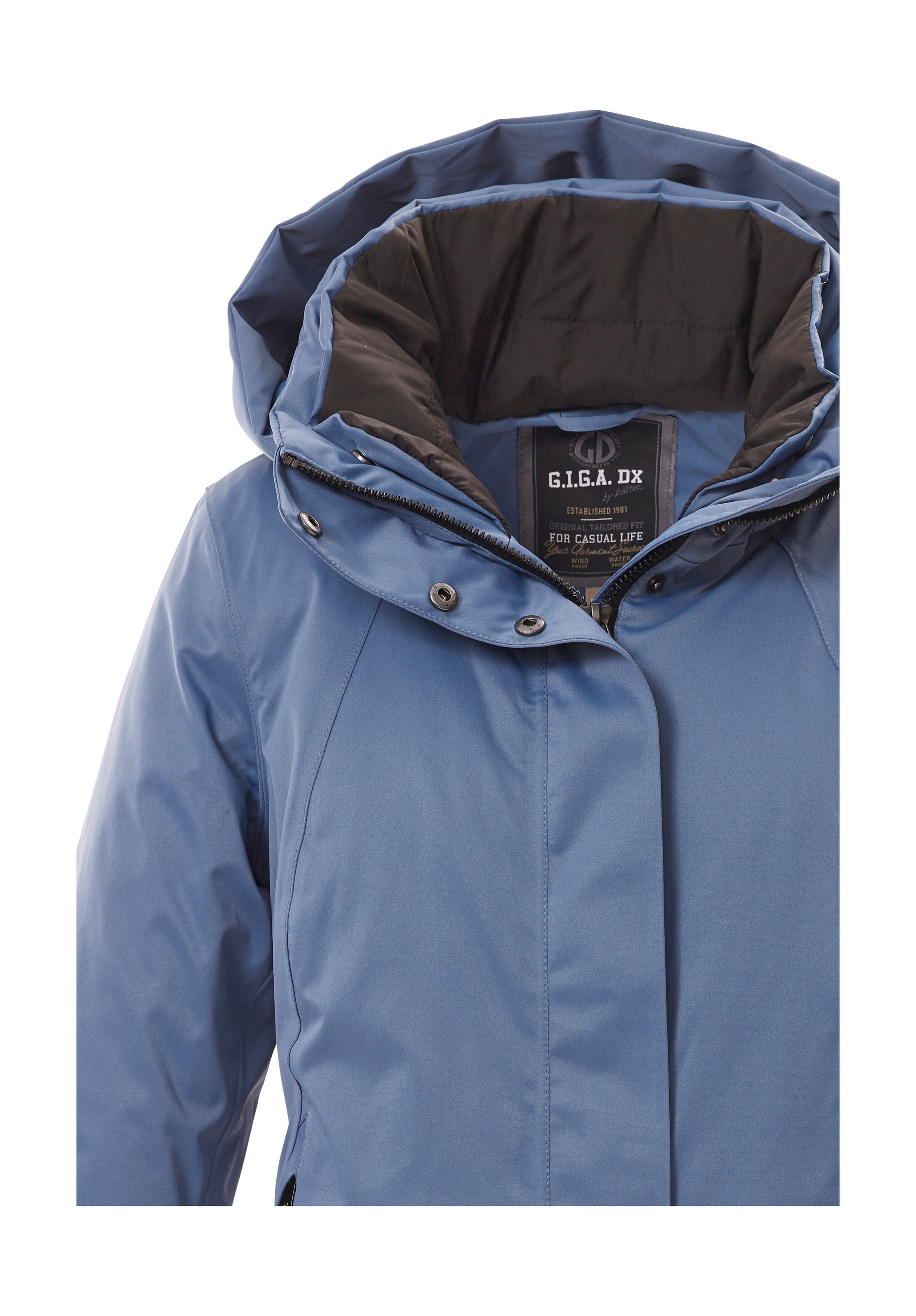 G.I.G.A. DX by killtec Parka »GW 93 WMN PRK«, wasserdicht, atmungsaktiv, 2-Wege-Reißverschluss