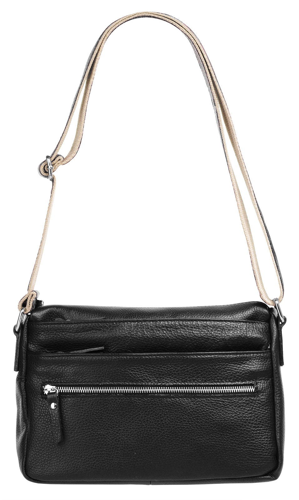 Samantha Look Umhängetasche echt Leder, Made in Italy