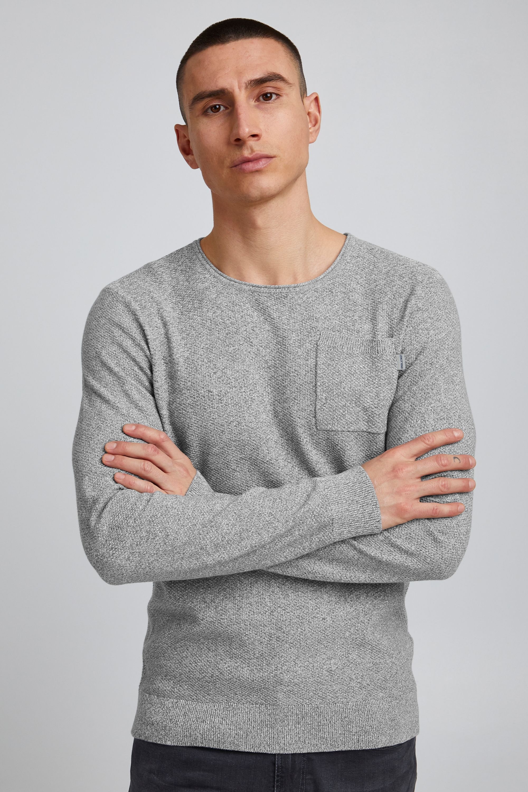 Blend Strickfleece-Pullover »Strickpullover bhpullover«