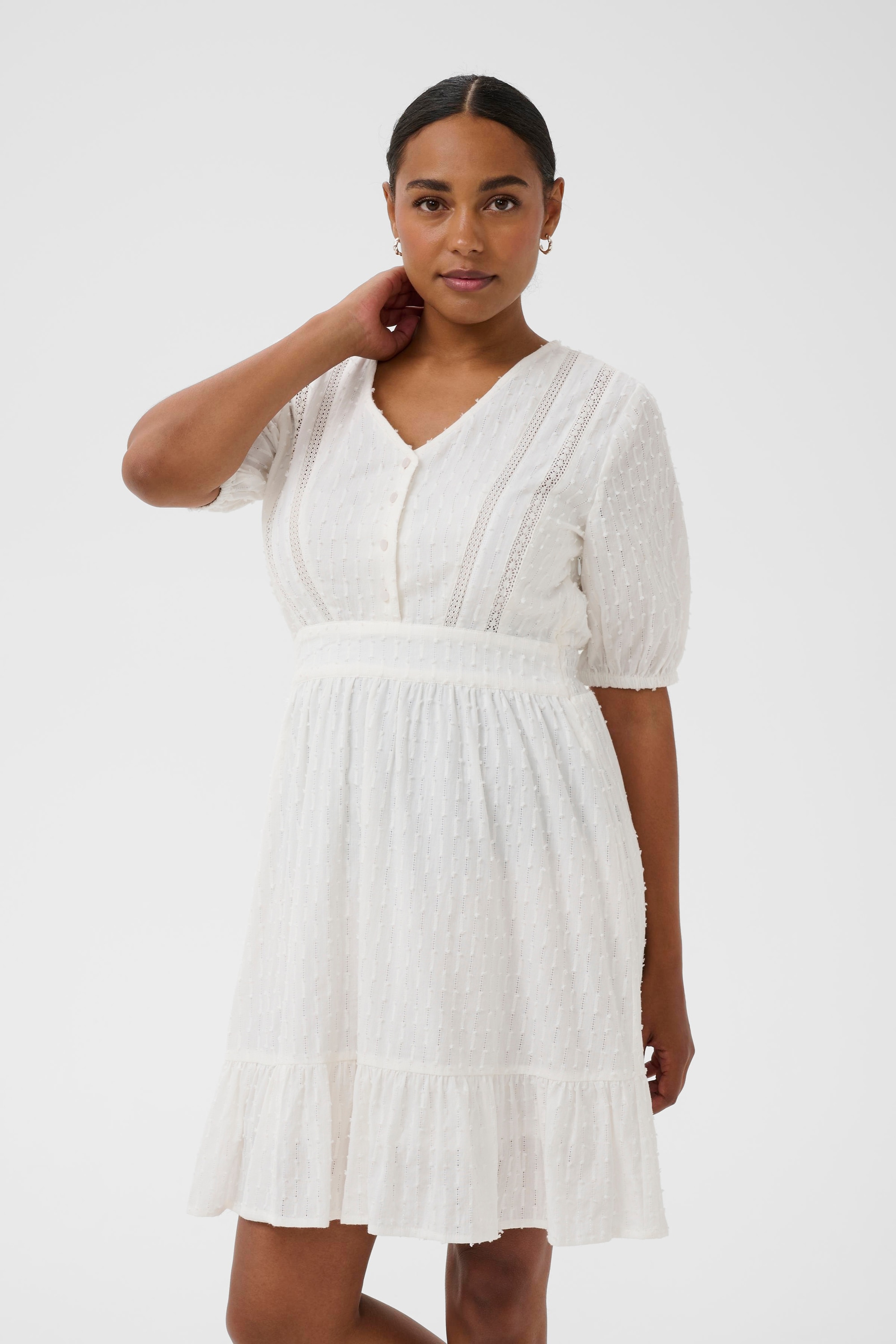 KAFFE Midikleid »Kleid KAbea«