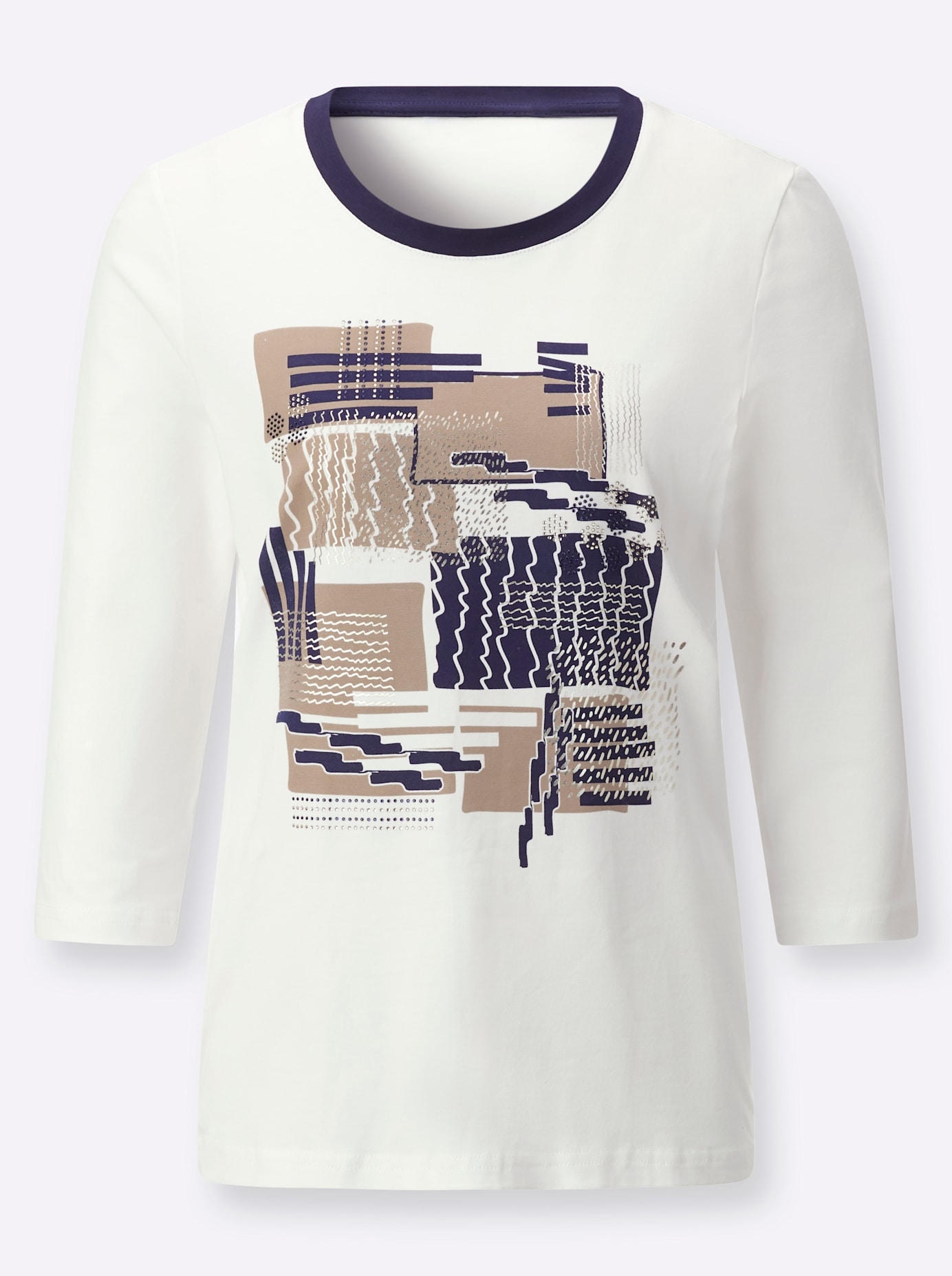 creation L 3/4-Arm-Shirt »Shirt« 1 tlg.
