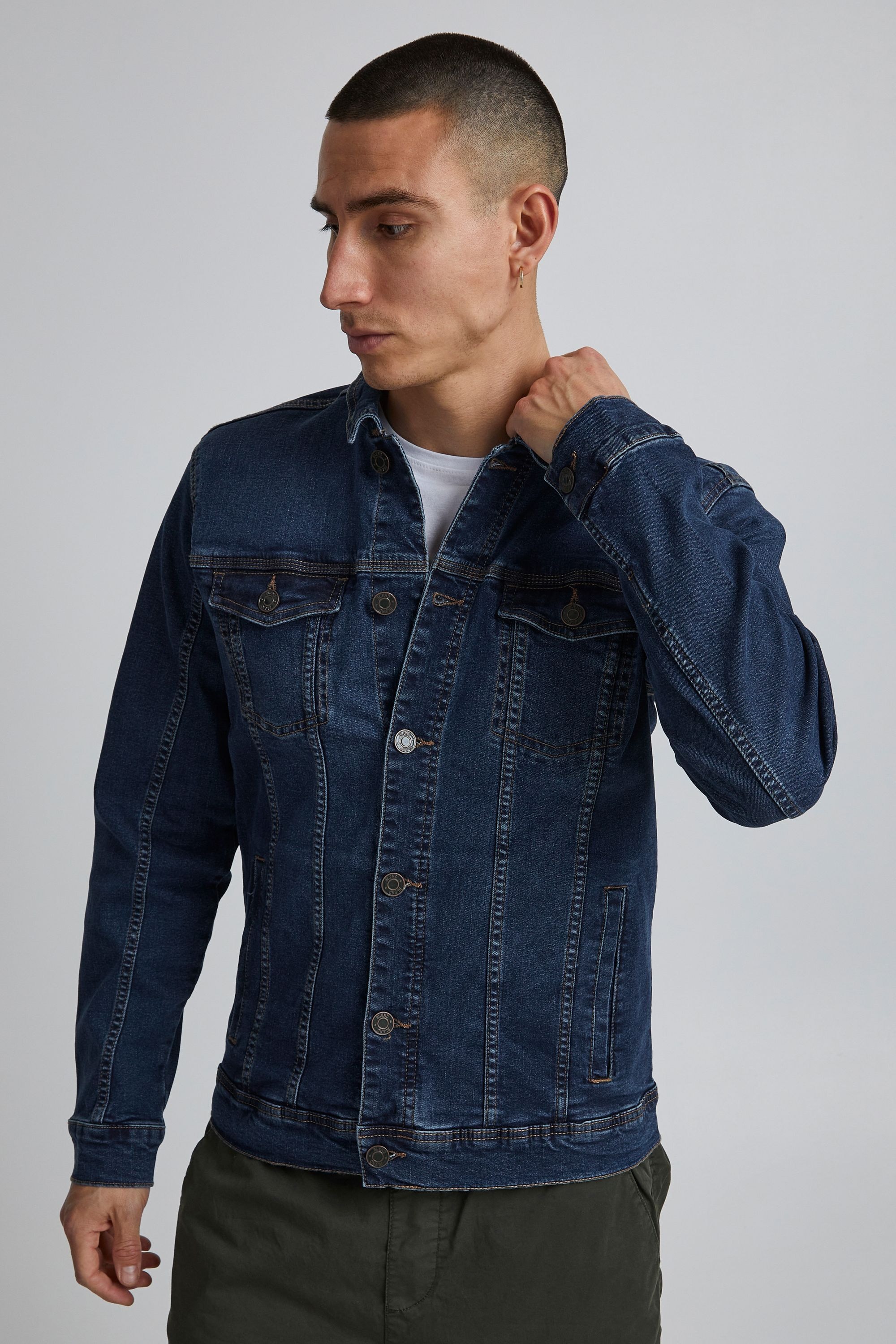 Blend Jeansjacke »Jeansjacke BHNaril«, ohne Kapuze