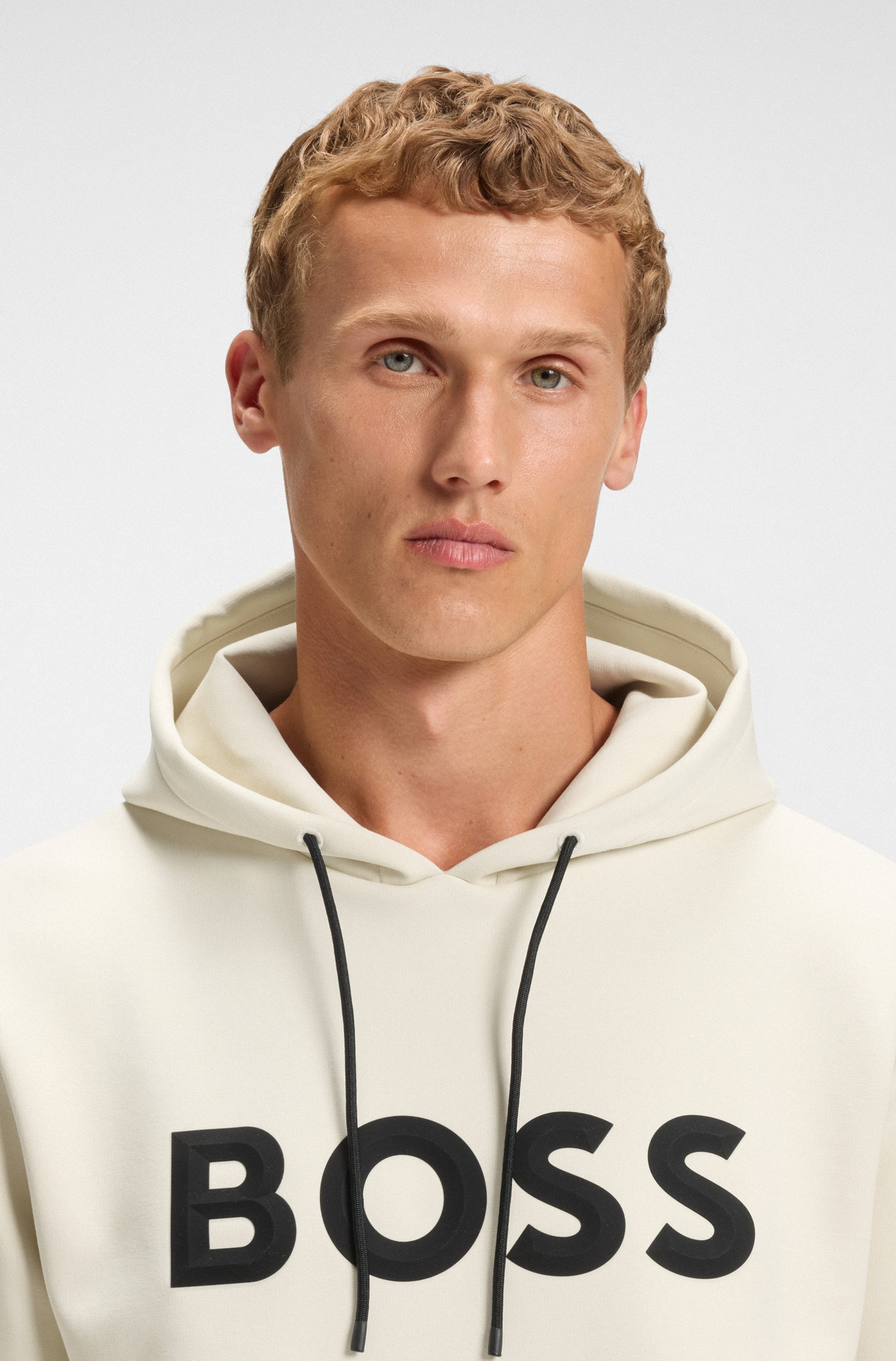 BOSS GREEN Kapuzensweatshirt »Soody Zone«, mit Kängurutasche, regular fit, Logodruck