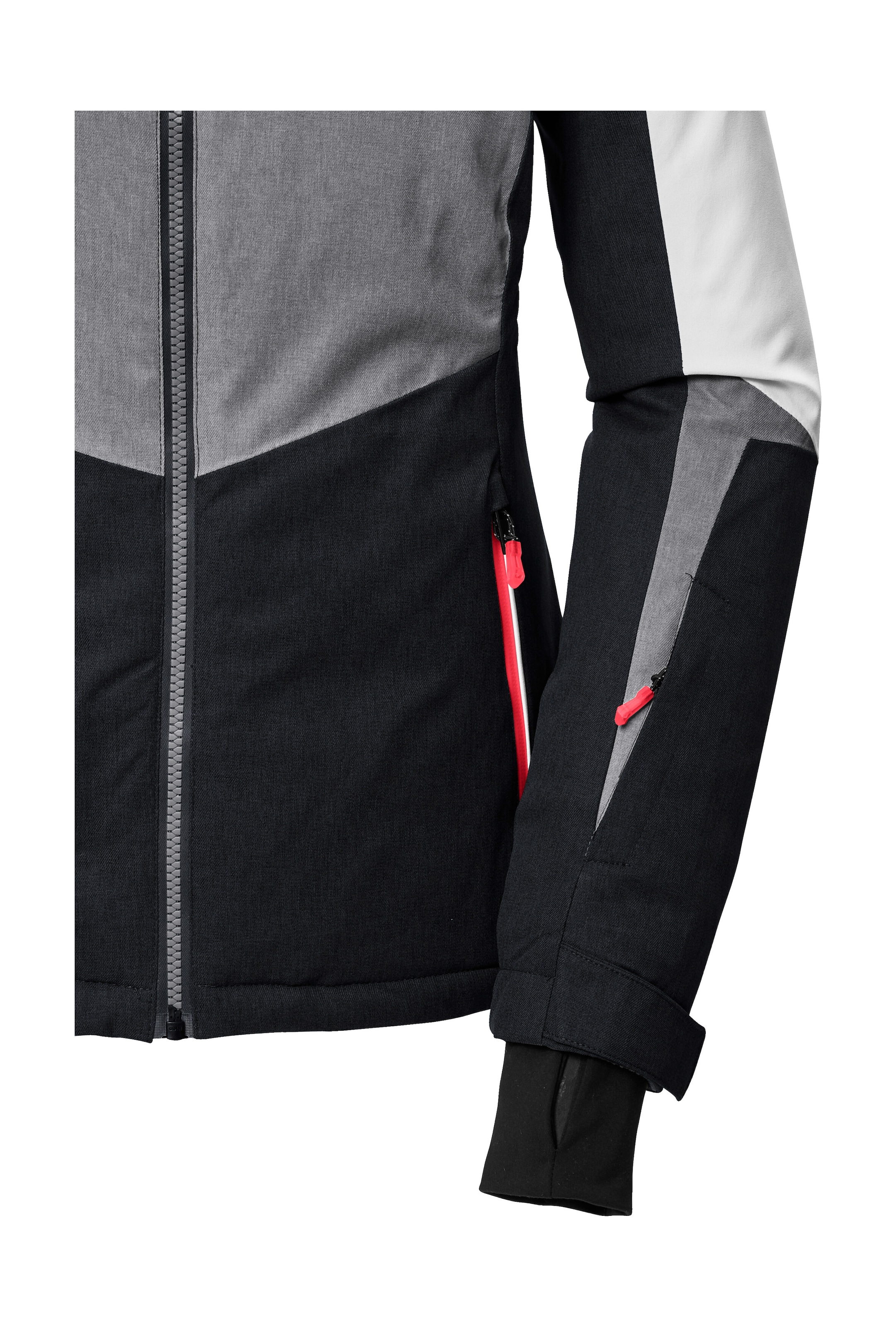 Killtec Skijacke »KSW 66 WMN SKI JCKT«, Damen Skijacke: wasserdicht, atmungsaktiv, Colourblock Design