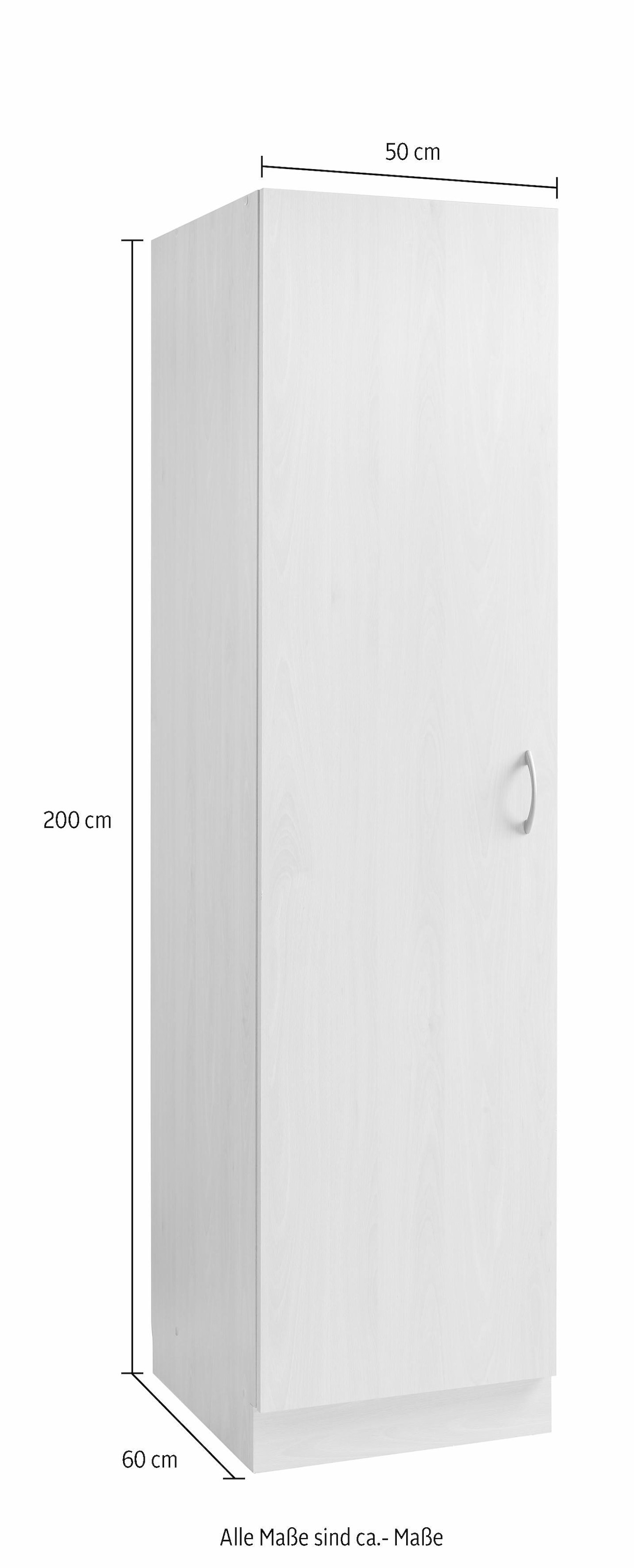 wiho Küchen Seitenschrank »Kiel«, 50 cm breit, Höhe 200 cm bestellen bei  OTTO