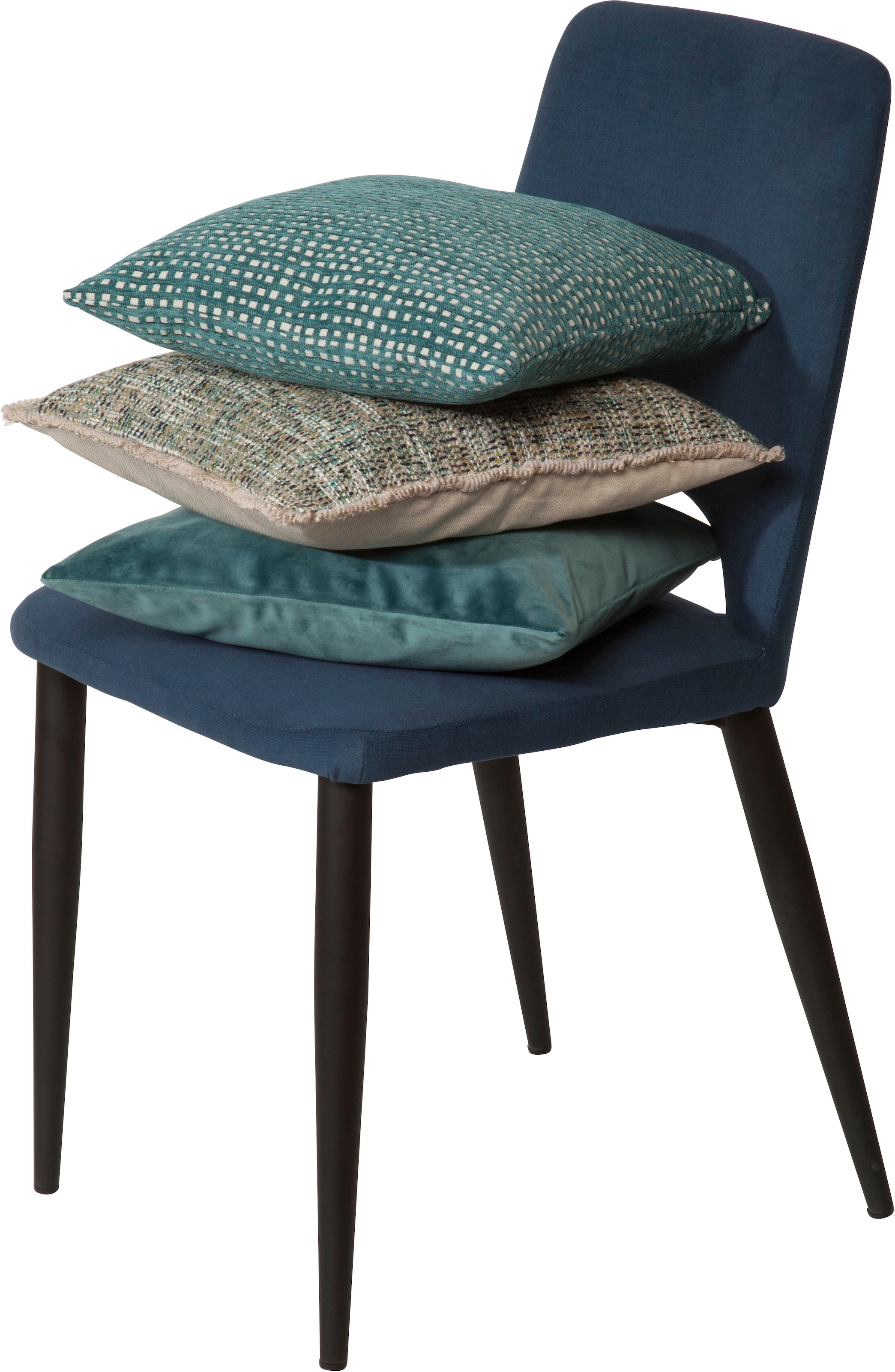 TOM TAILOR HOME Polsterstuhl »T-VELVET CHAIR«, (Set), 2 St., Samtstoff STC