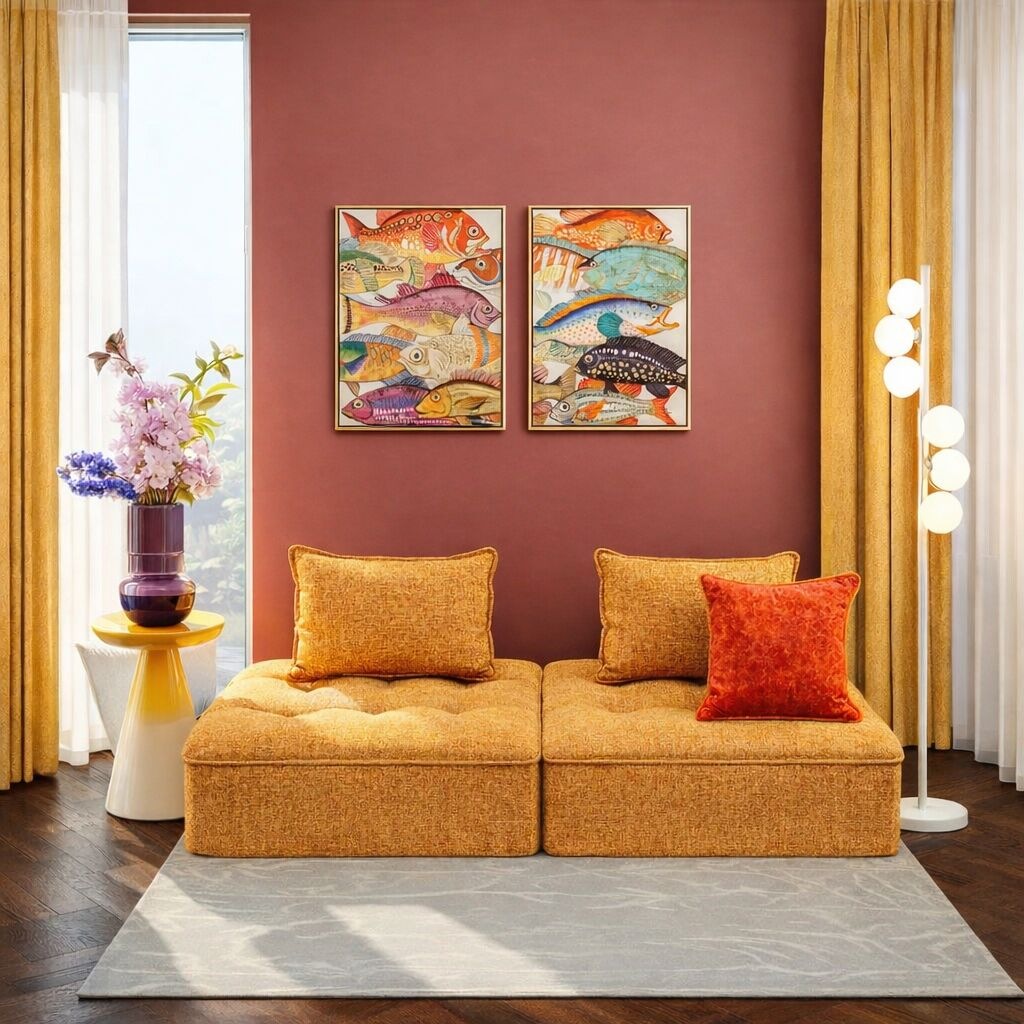 Kare Design Bild mit Rahmen