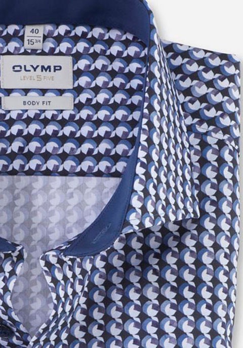 OLYMP Kurzarmhemd »Level Five body fit«