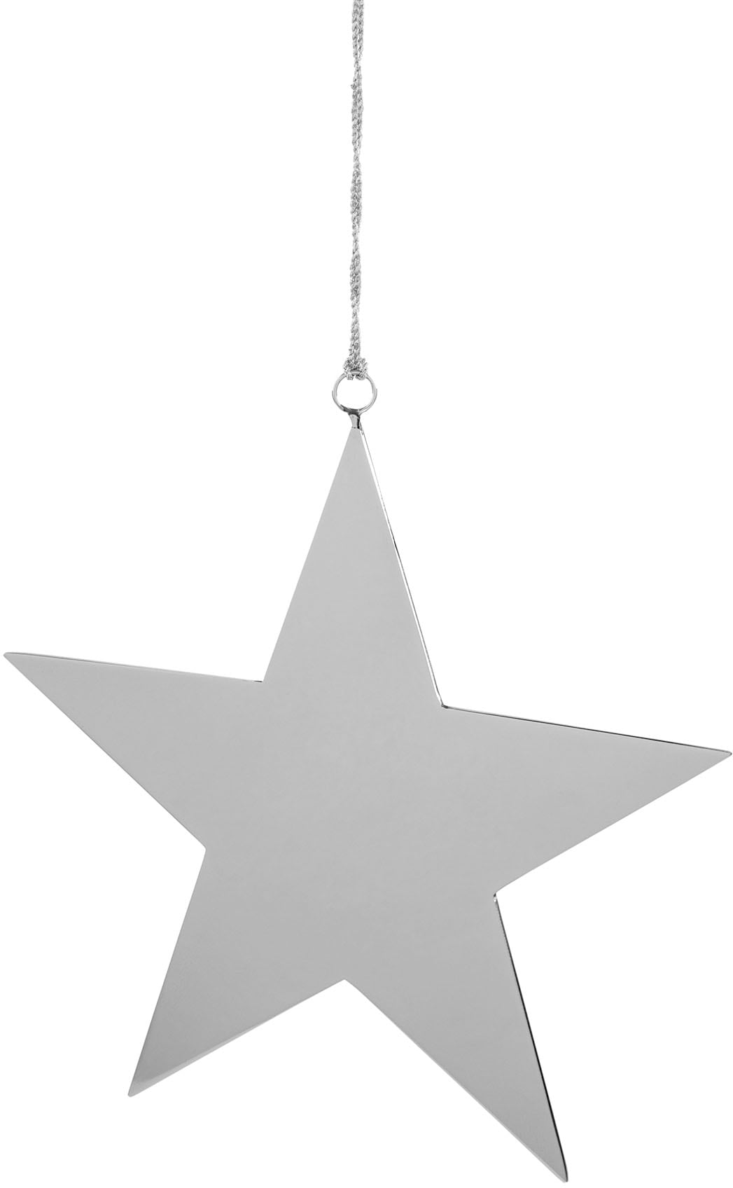 Fink Weihnachtsfigur »Dekohänger, STAR«, Dekostern, Weihnachtsdeko aus  Edelstahl, poliert, Ø ca. 21 cm im OTTO Online Shop