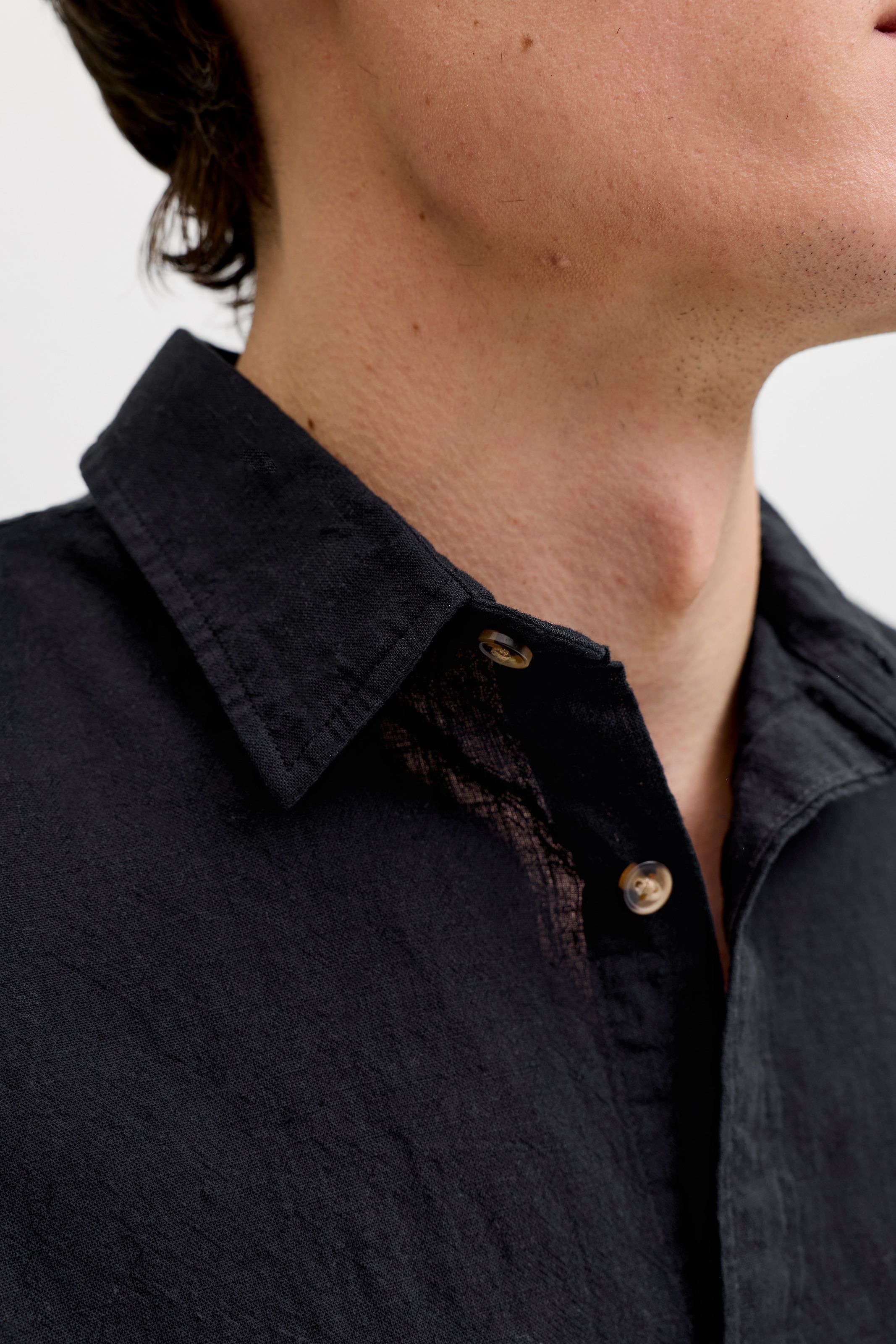 Jack & Jones Langarmhemd »JJESUMMER LINEN BLEND SHIRT L/S SN« Baumwollmischung, regular fit