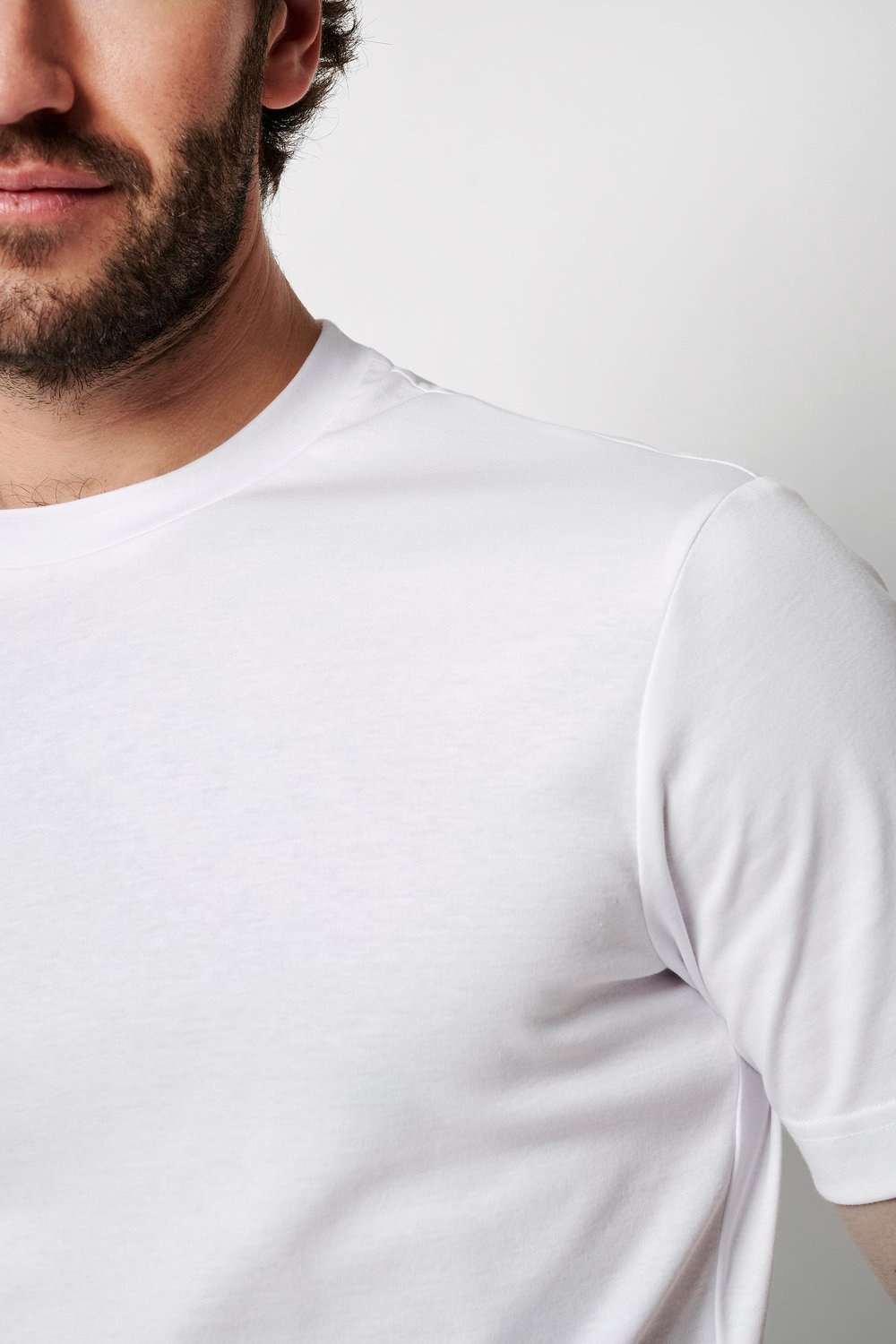 DESOTO T-Shirt »Jersey T-Shirt Rundhalsausschnitt halbarm«, Mit Rundhalsausschnitt, Strech-Qualität