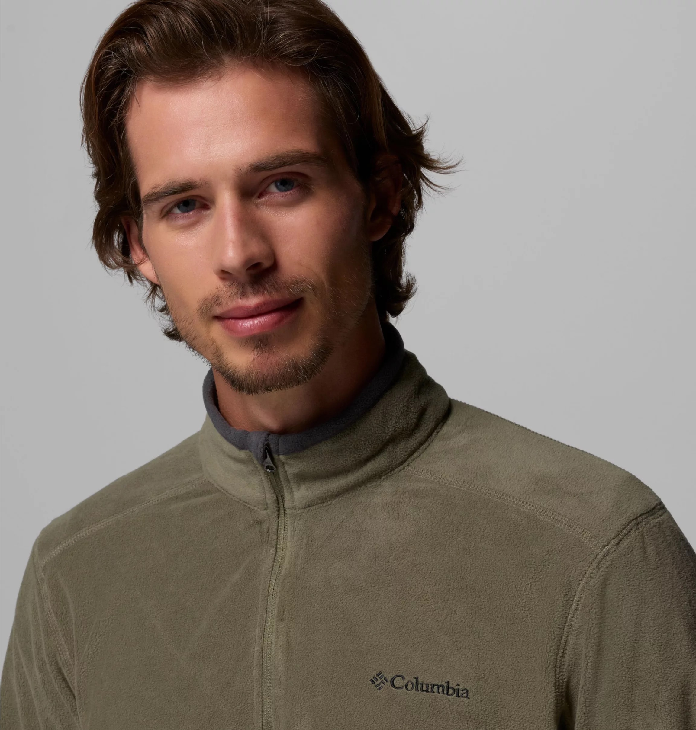 Columbia Fleecepullover »Klamath Range II Half Zip«, mit halbem Reißverschluss, Langarm, atmungsaktiv, schnell trocknend
