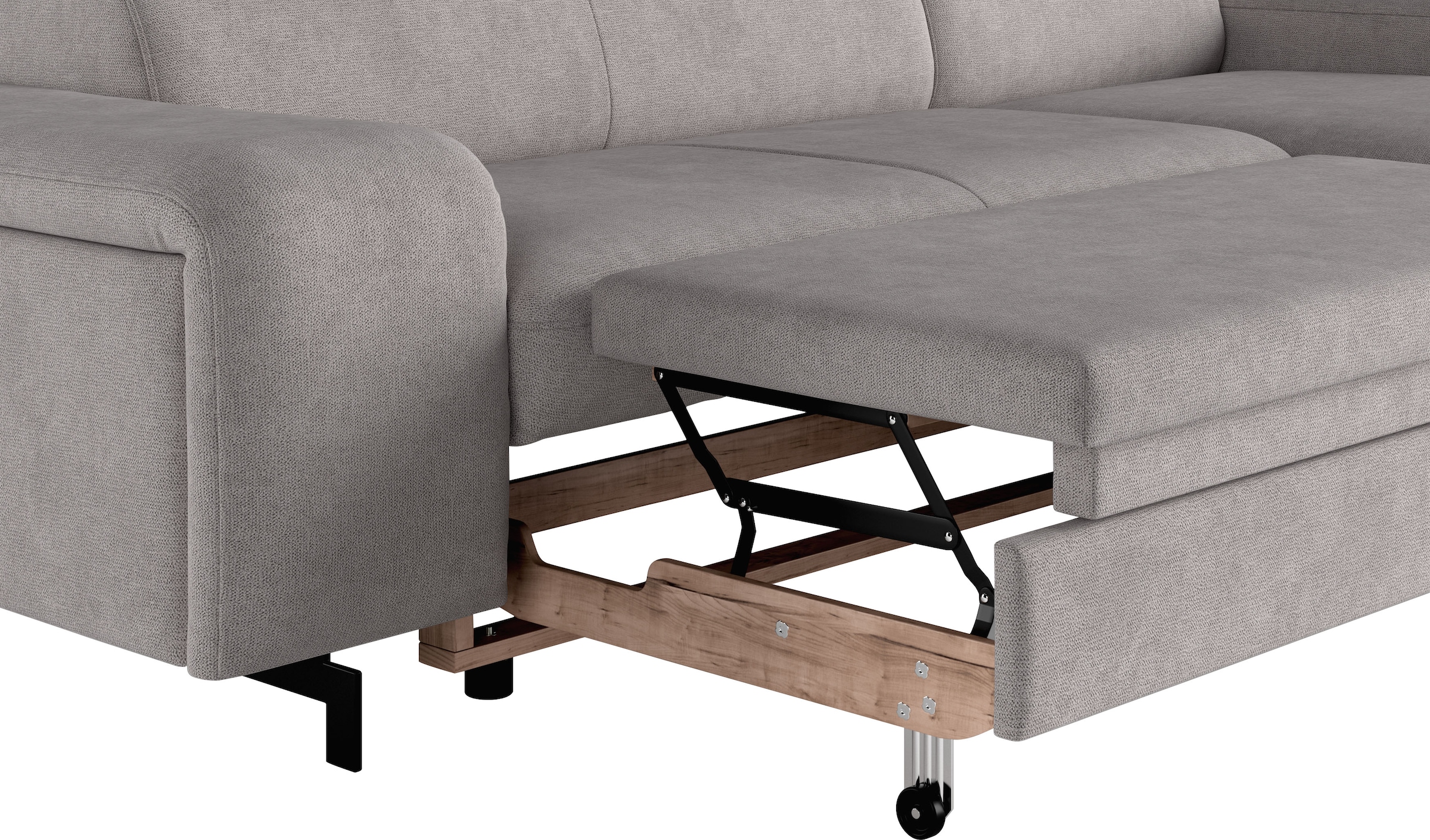 COTTA Ecksofa »Emma L-Form«, mit Kopfteilverstellung, wahlweise mit Bettfunktion & Bettkasten