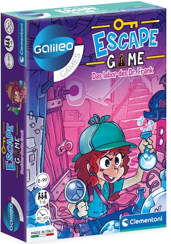 Spiel »Galileo, Escape Game Das Labor des Dr. Frank«