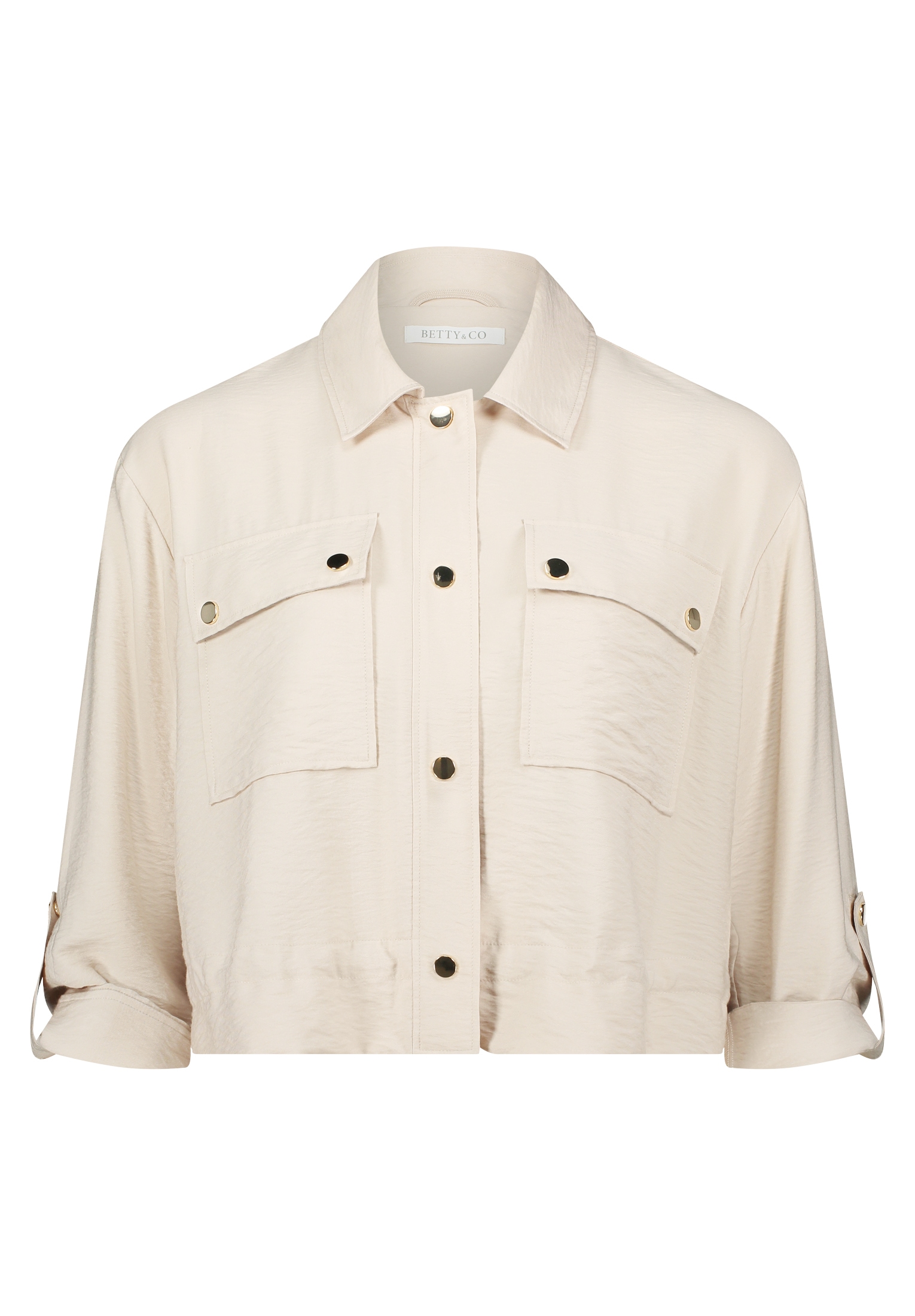 Betty&Co Jackenblazer »Casual-Jacke mit aufgesetzten Taschen«