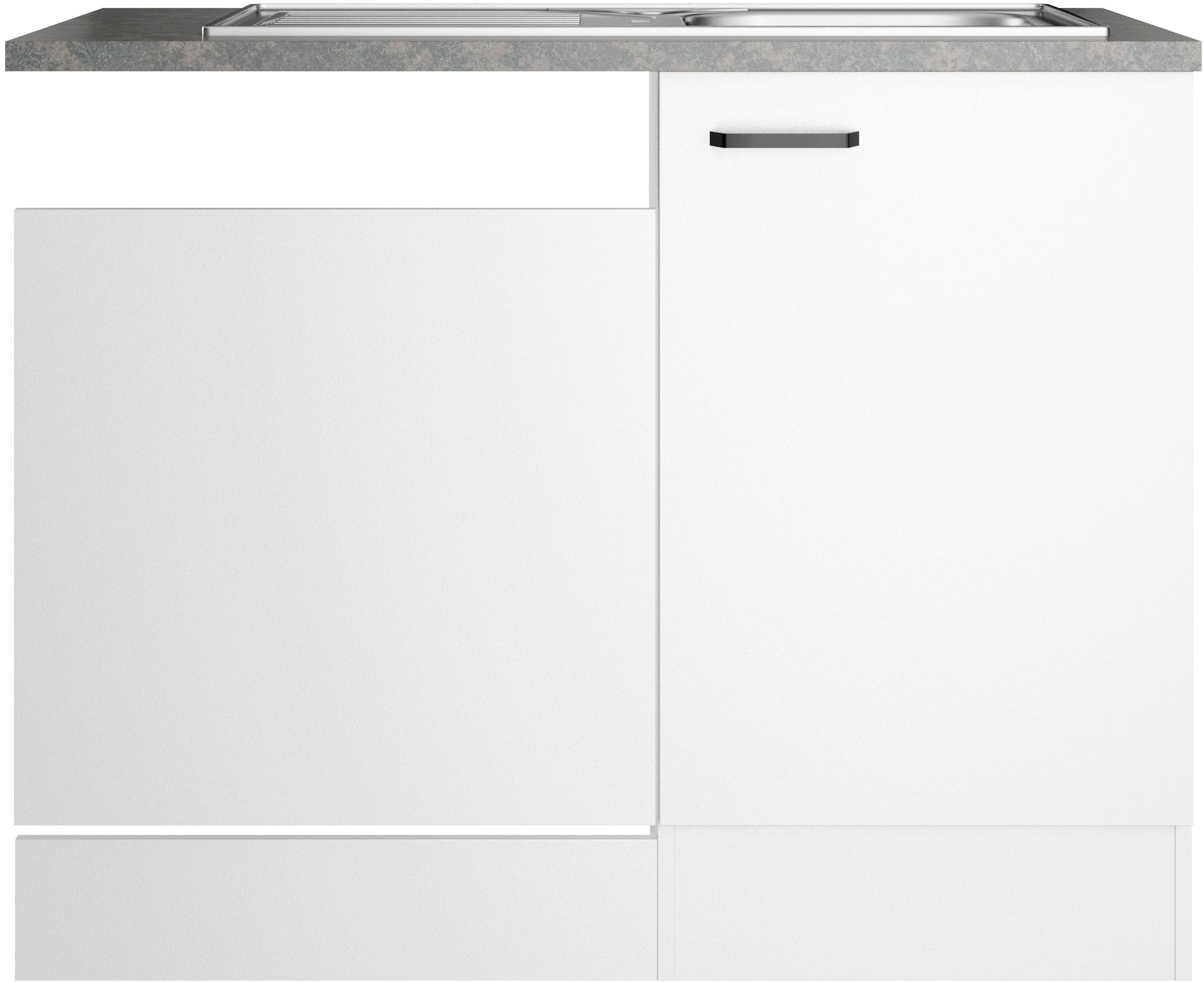OPTIFIT Spülenschrank »OPTImulti« Breite 110 cm, mit 1 Tür u. Blende f. Geschirrspüler, Einbauspüle