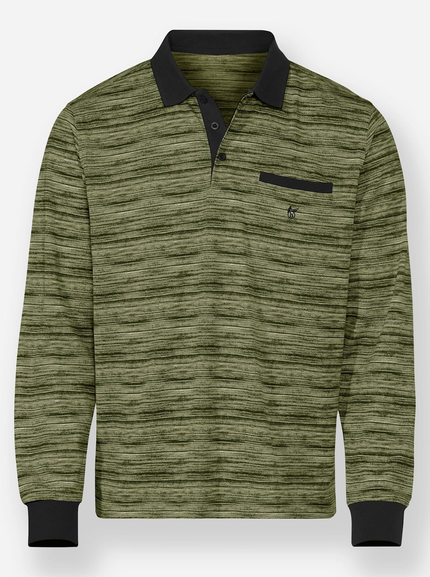 Hajo Poloshirt »Langarm-Poloshirt«, (1 tlg.)