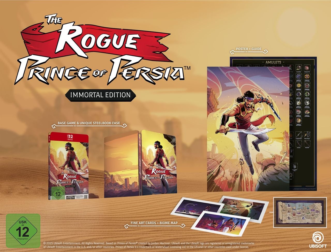 UBISOFT Spielesoftware »The Rogue Prince of Persia - Immortal Edition« Nintendo Switch 2