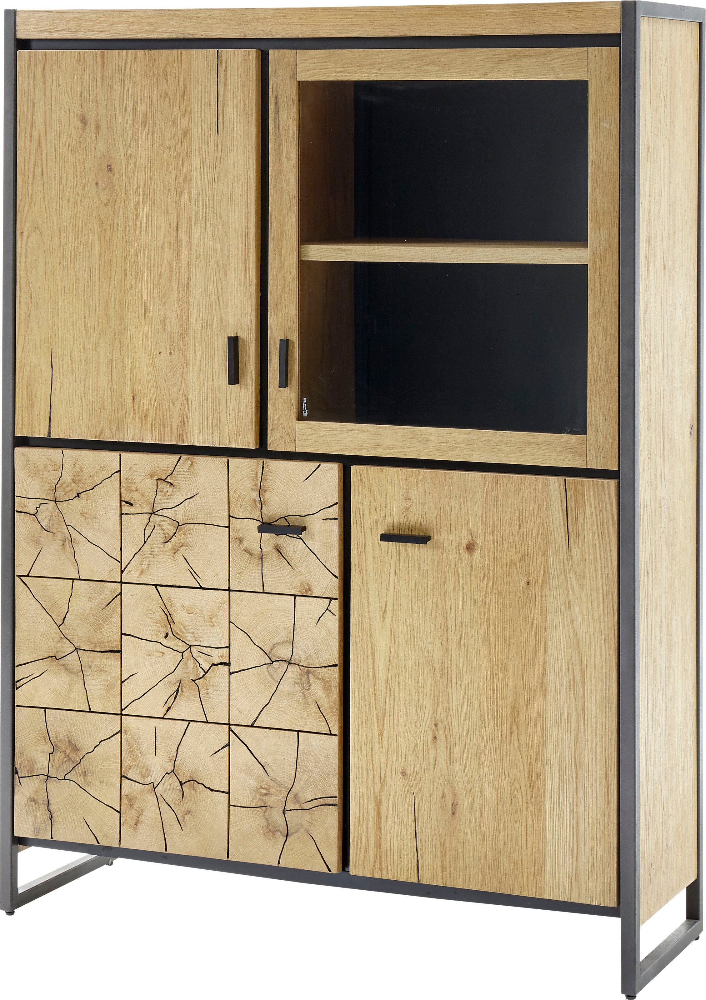 Premium collection by Home affaire Highboard »Harlem«, mit 4 Türen, Breite 112 cm