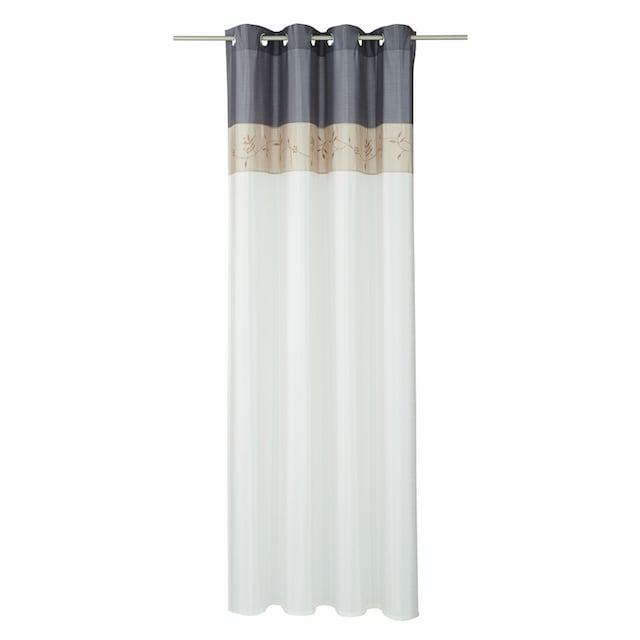 my home Vorhang »Sorel«, (1 St.), Gardine, Fertiggardine, halbtransparent  kaufen bei OTTO | Gardinen-Sets
