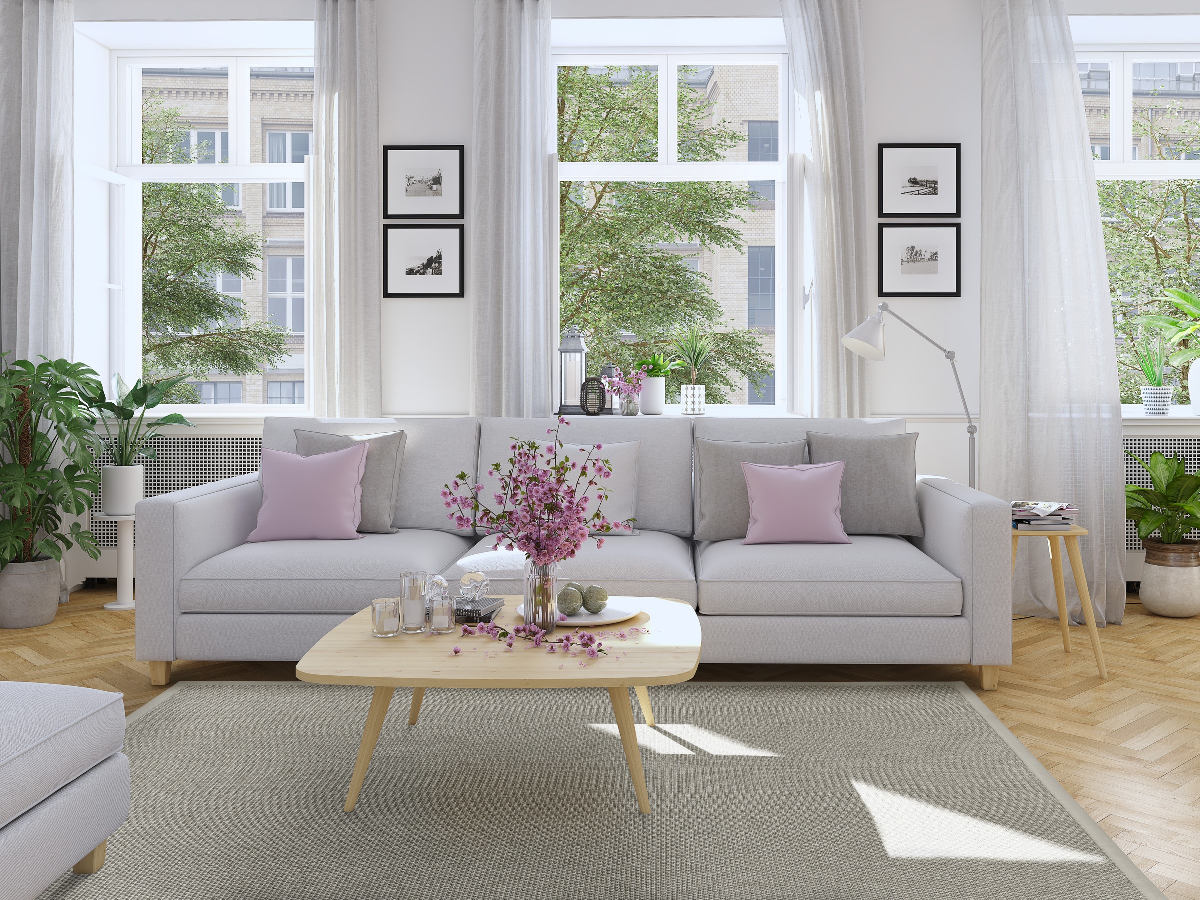 Dekowe Teppich »Basic S2 Twill« rechteckig 10 mm Höhe meliert, Sisaloptik, mit Bordüre, In- und Outdoor geeignet