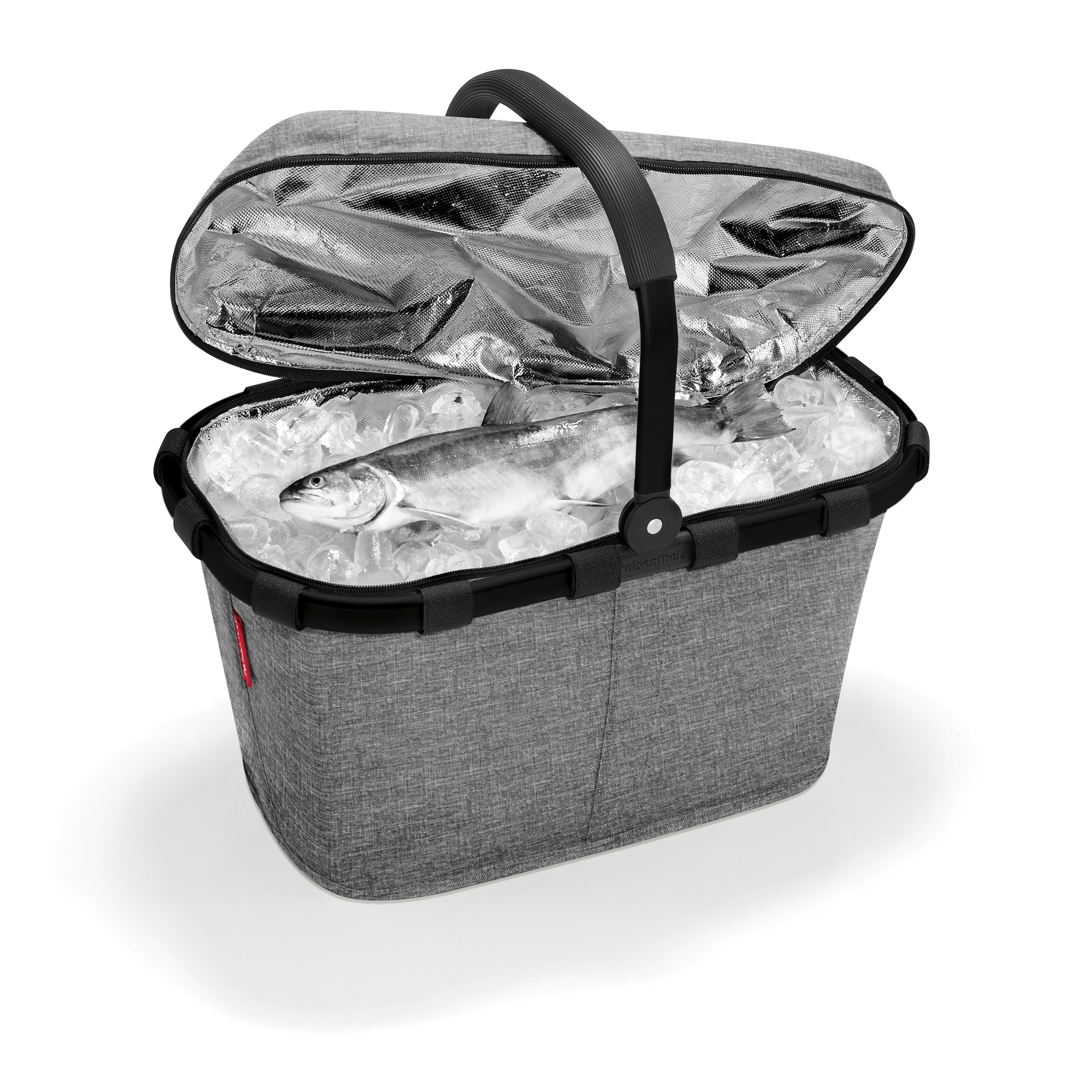 REISENTHEL® Einkaufskorb »carrybag iso« dicht schließender Deckel m. Reißverschluss, Standfüße, stabiler Griff