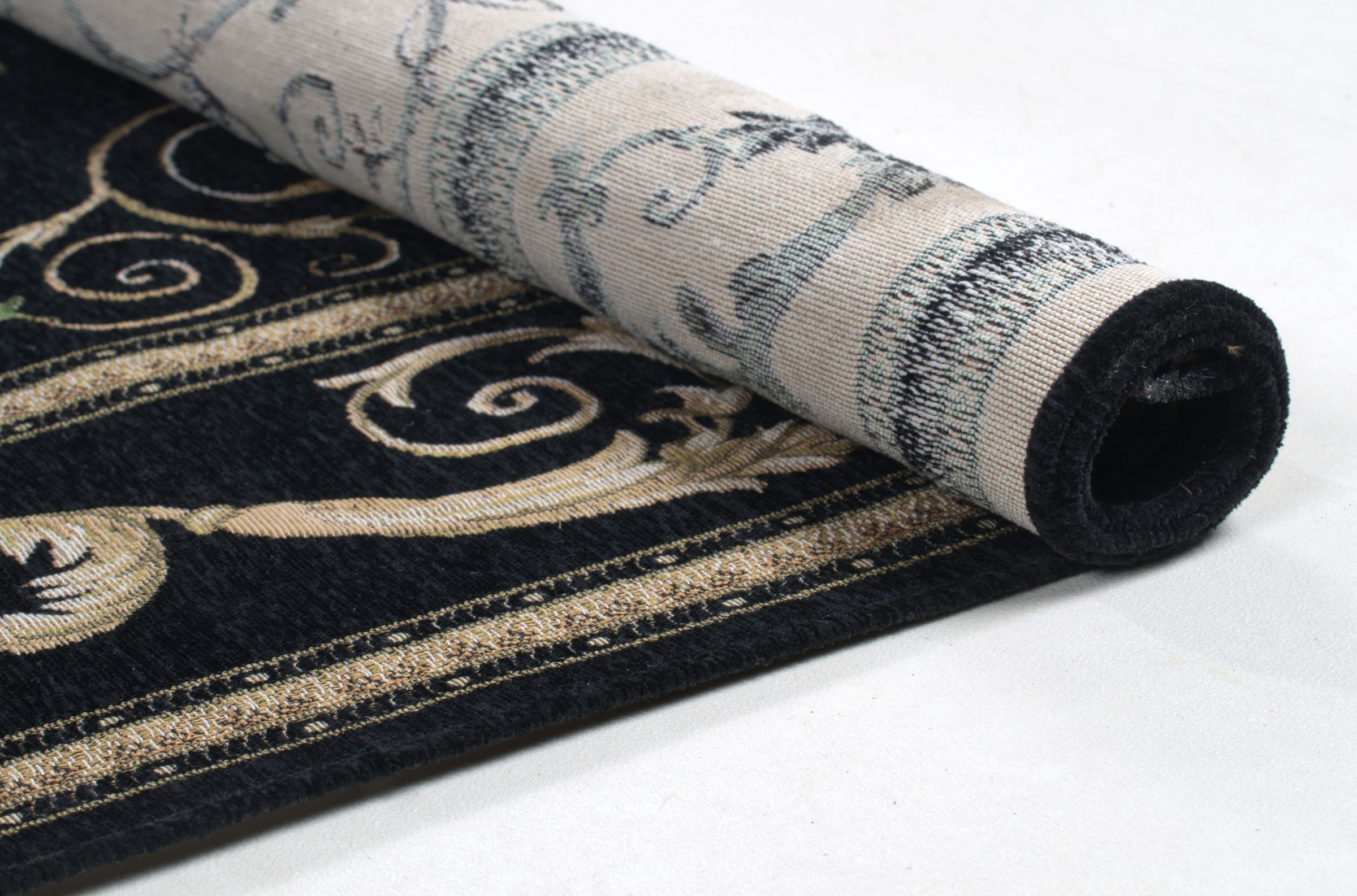 THEKO Teppich »Flomi Florentina«, rechteckig, 4 mm Höhe, Flachgewebe, Orient-Optik, ideal im Wohnzimmer & Schlafzimmer