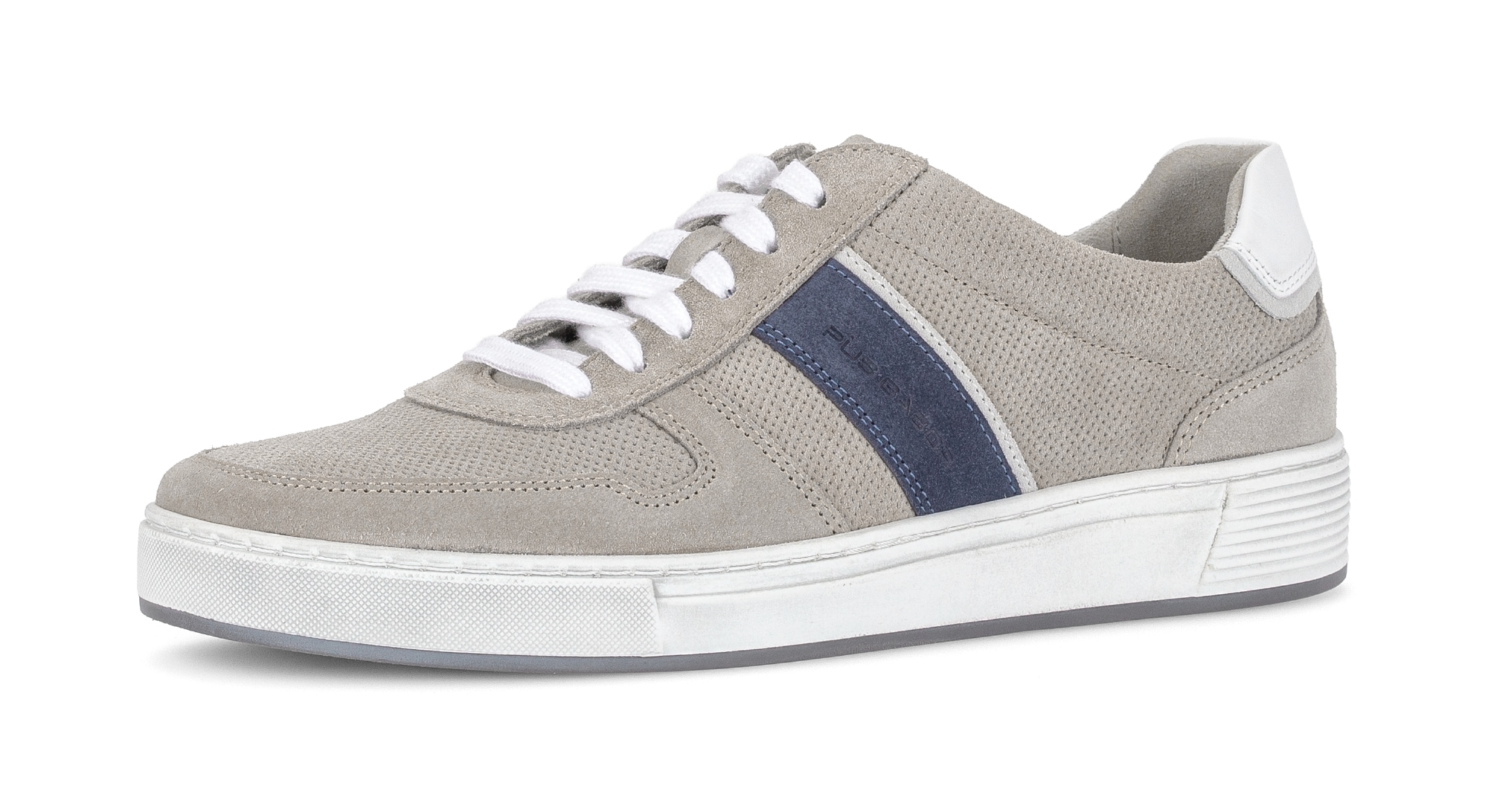 Pius Gabor Sneaker  Freizeitschuh, Halbschuh, Schnürer mit Kontrastbesätze, Weite G