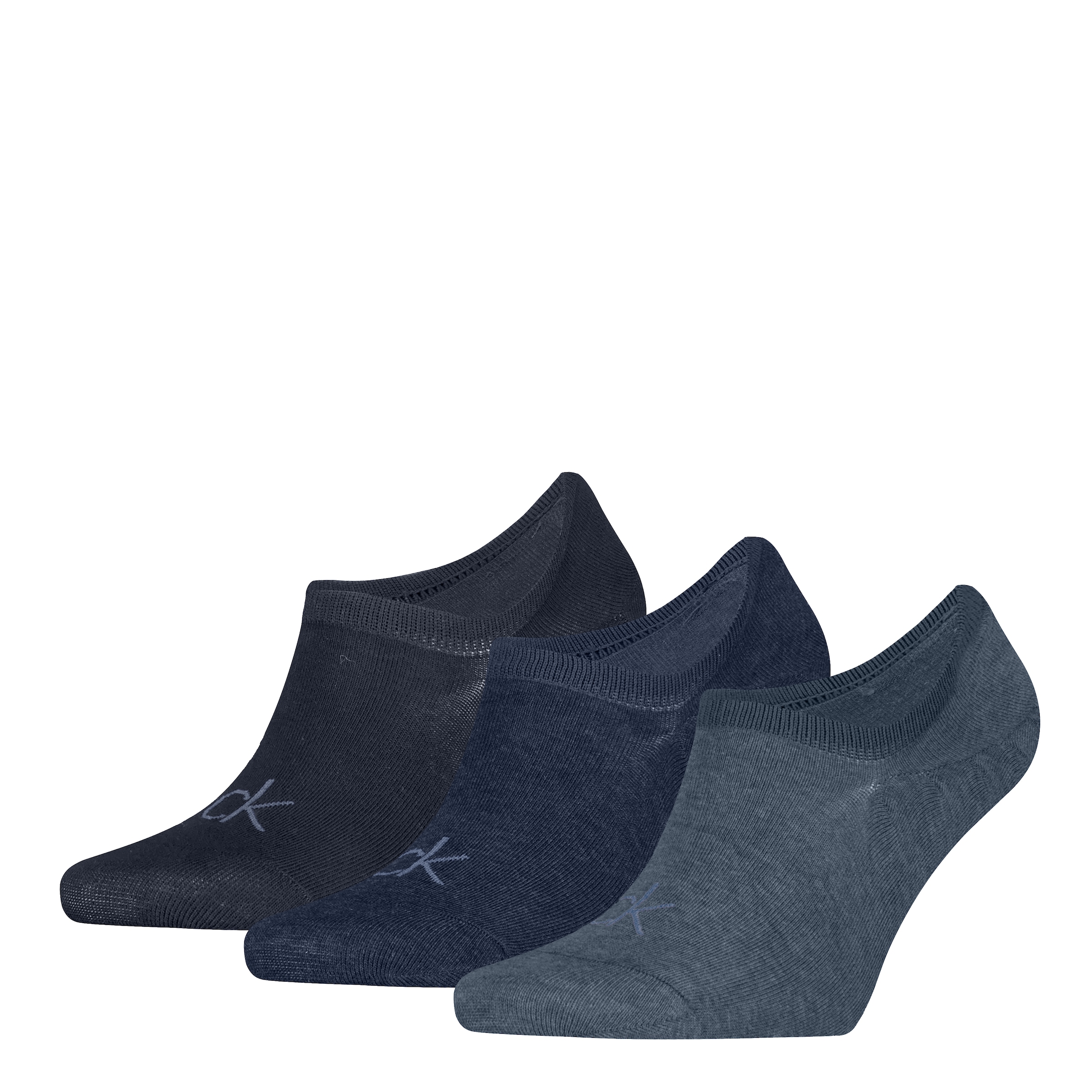 Calvin Klein Füßlinge »CK MEN FOOTIE HIGH CUT« 3 Paar,  hoch geschnittene Silhouette, Cotton-Mix