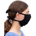 Terrax Workwear Community-Maske »TERRAX«, (Packung, 5 St.), schwarz, mit elastischen Bänder zum Knoten