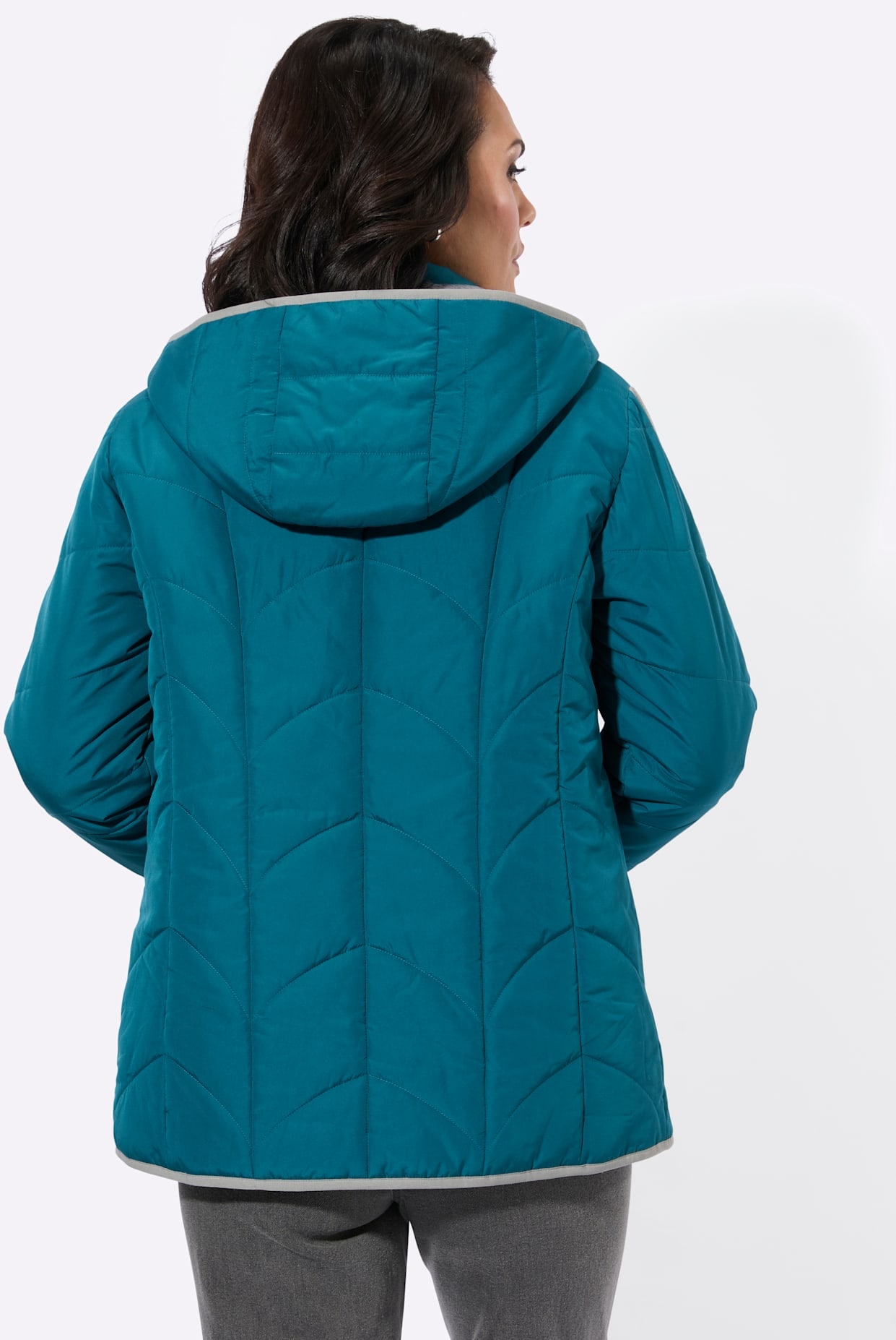 Casual Looks Steppjacke mit Kapuze