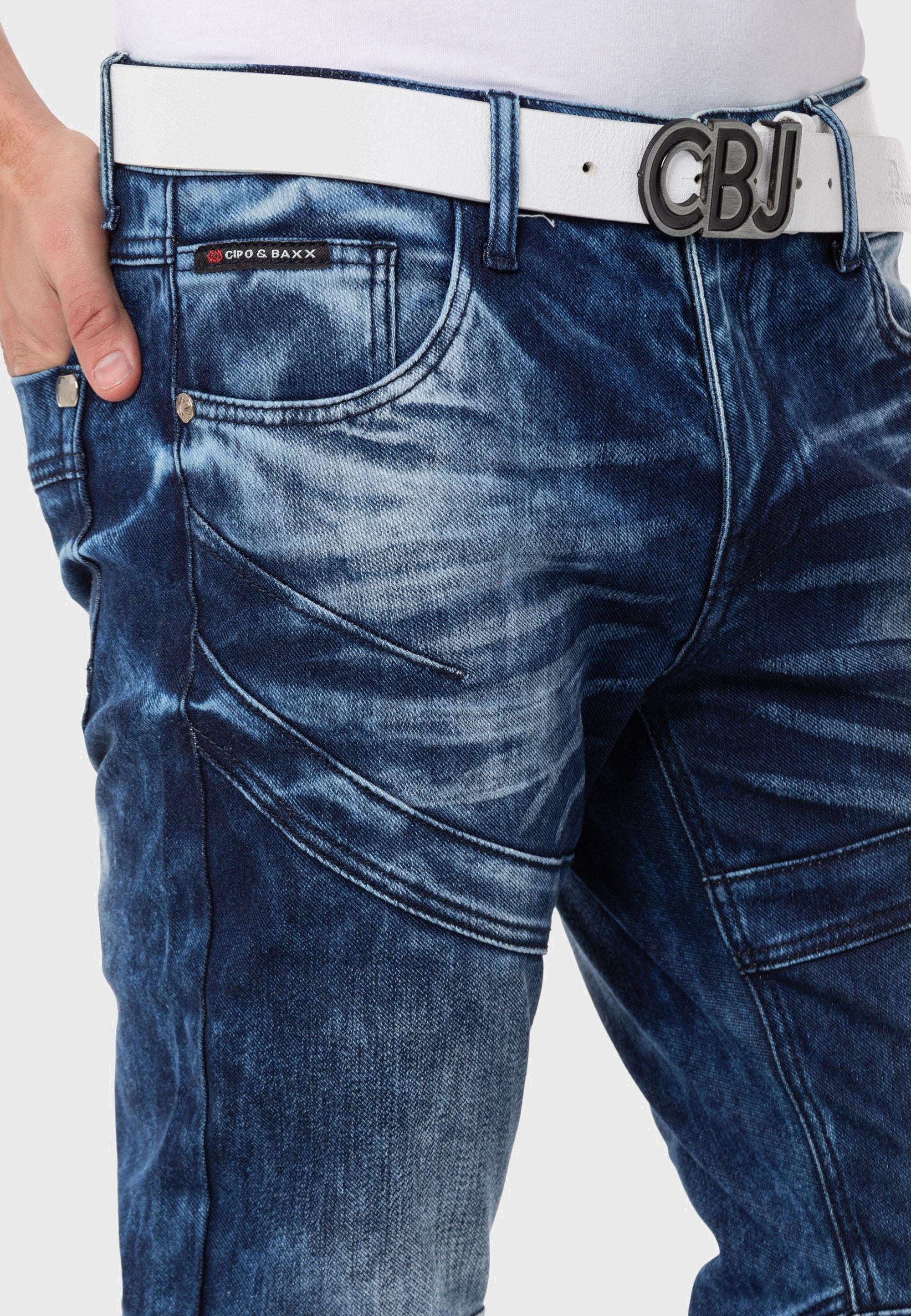 Cipo & Baxx 5-Pocket-Jeans »Cipo & Baxx Jeans« mit stylischer Waschung