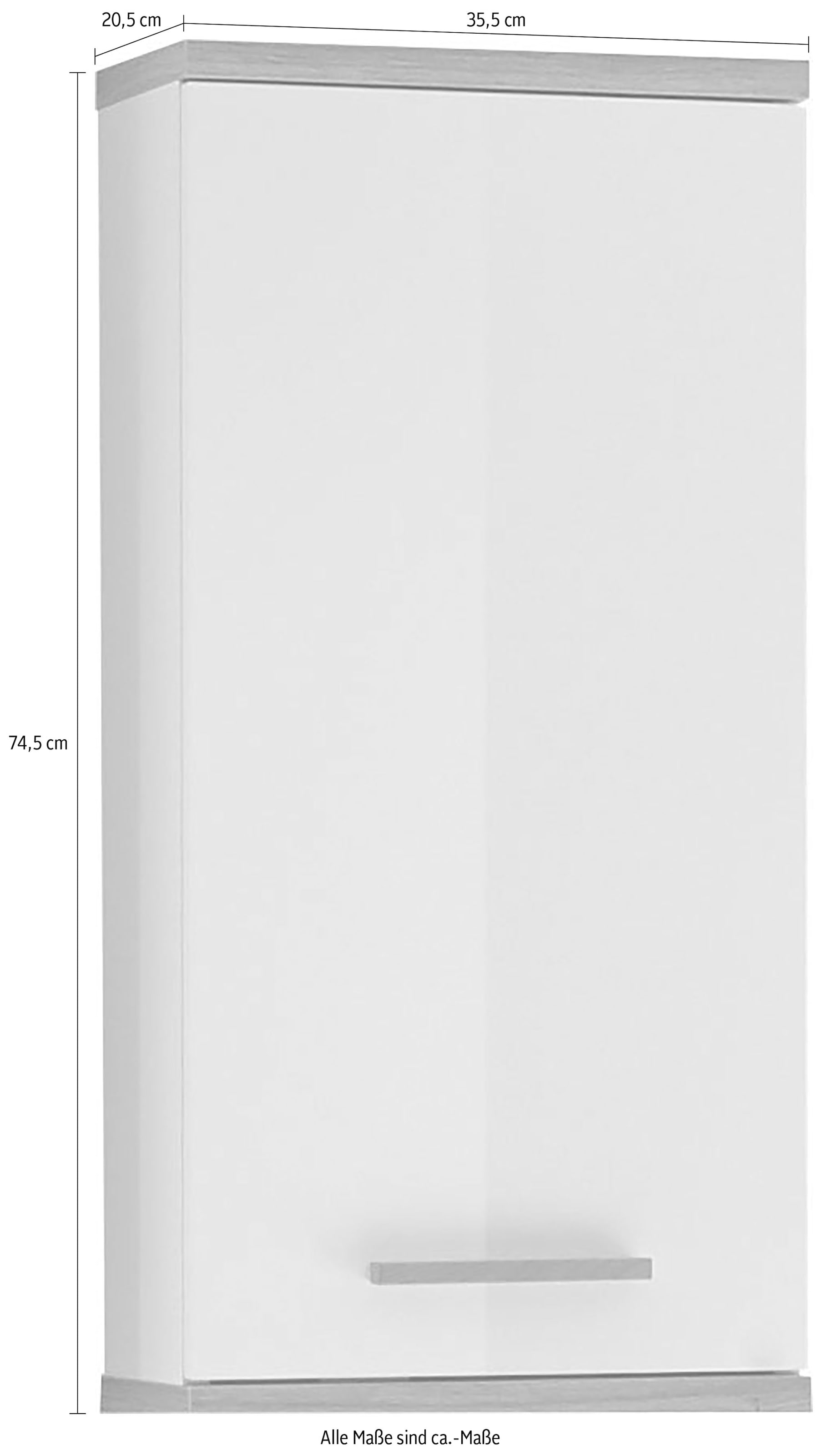 PELIPAL Hängeschrank »Quickset 923«, Breite 35,5 cm, Holzgriff, Türdämpfer,  Glaseinlegeböden bestellen online bei OTTO
