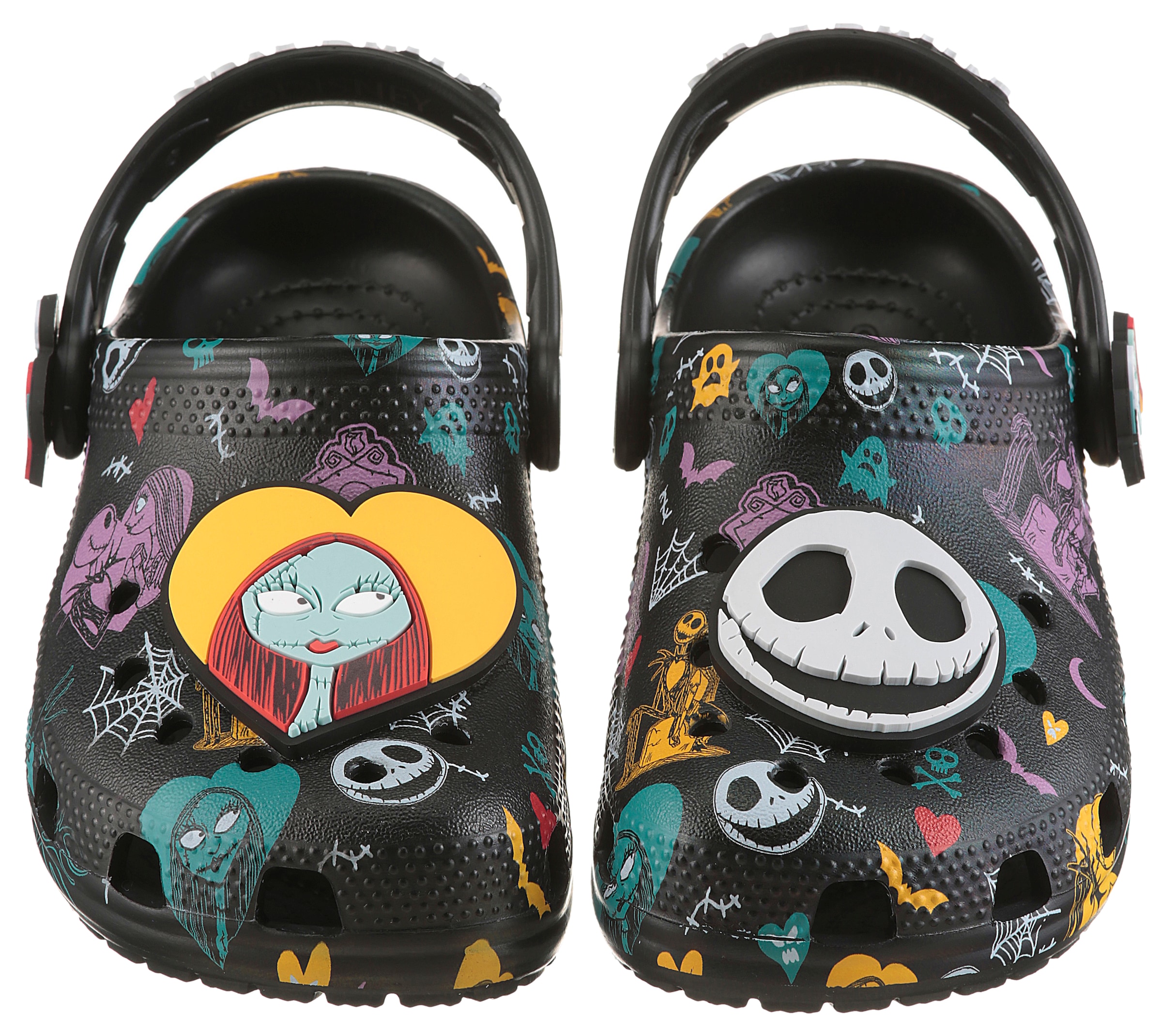 Crocs Clog »Nightmare Multi Classic Clog«, Hausschuh mit bunten Halloween-Motiven