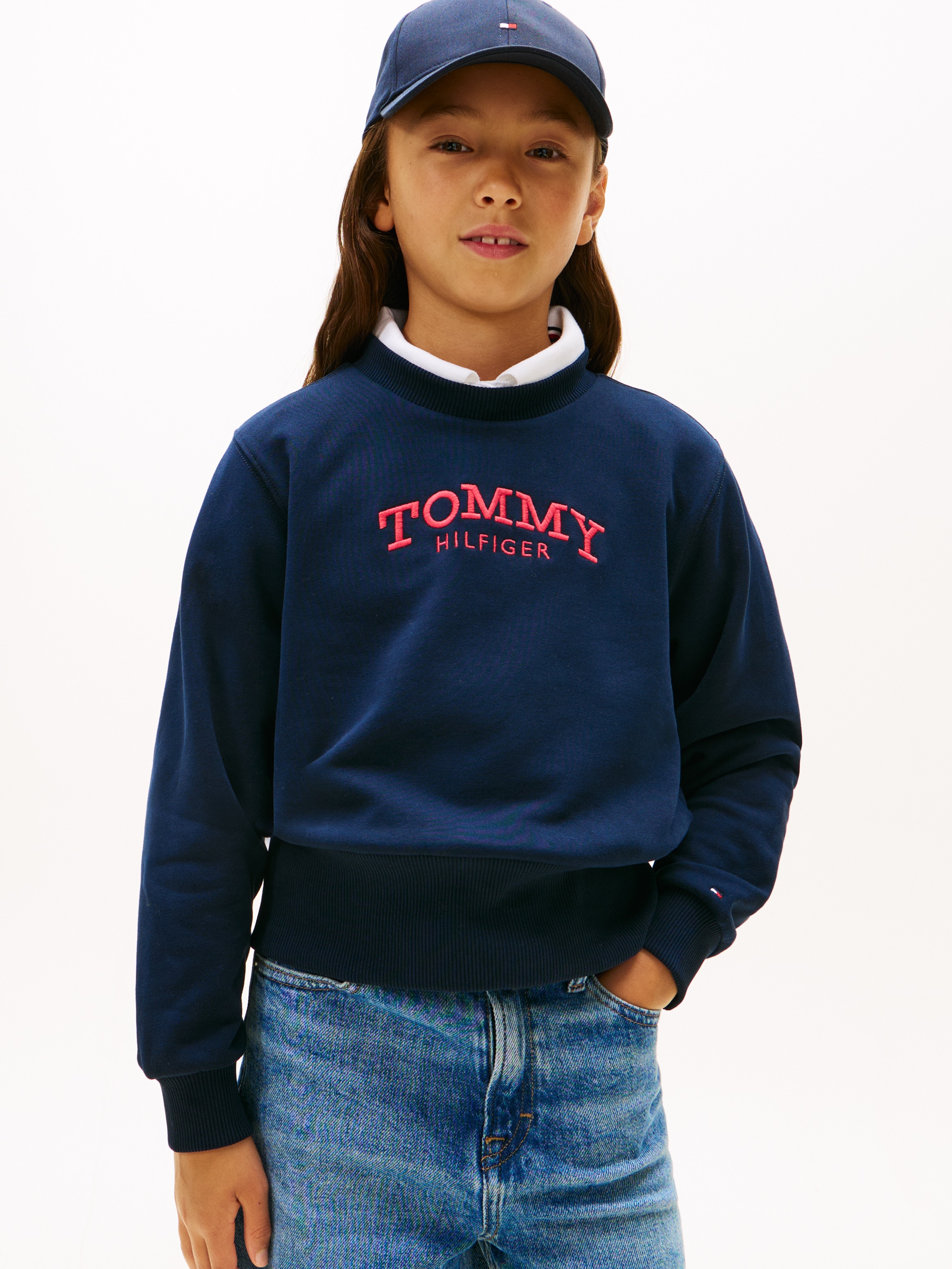 Tommy Hilfiger Sweatshirt , Regular fit, für Kinder bis 16 Jahre
